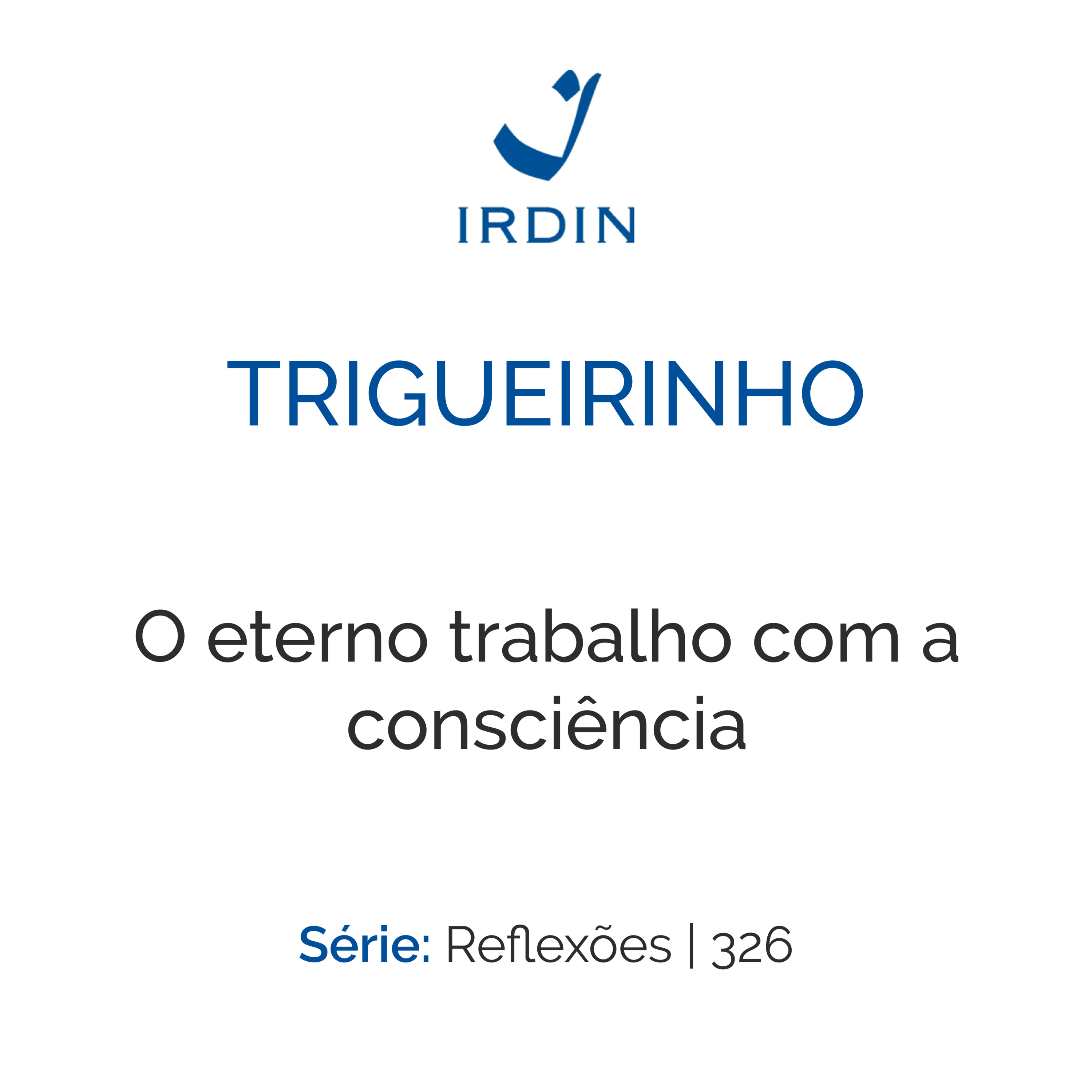 O eterno trabalho com a consciência episode artwork