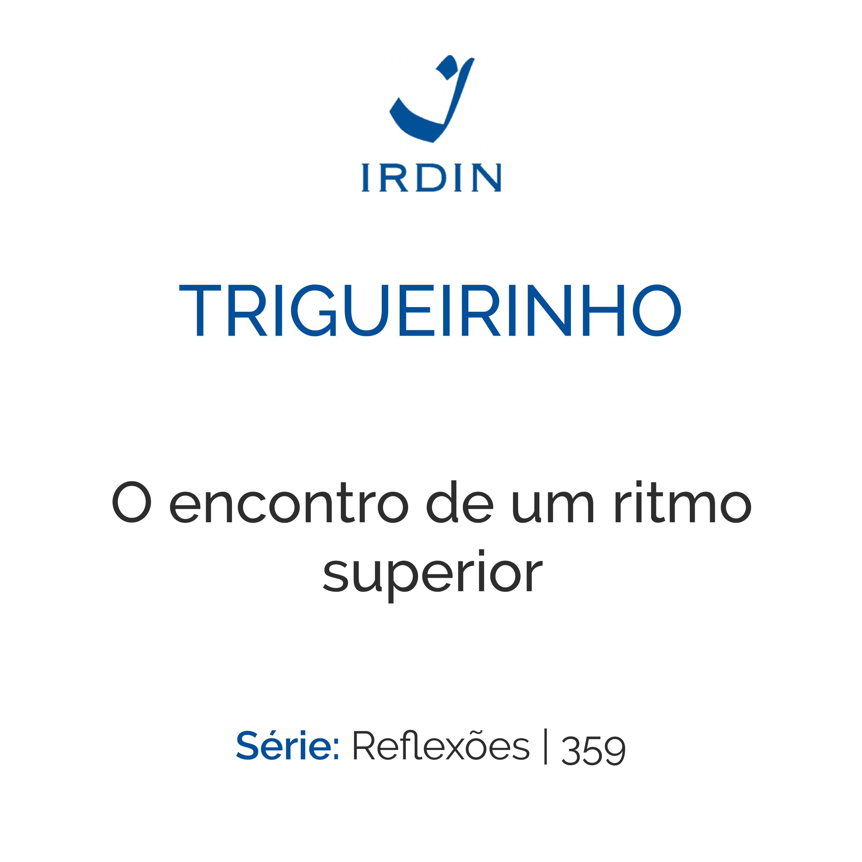 O encontro de um ritmo superior episode artwork