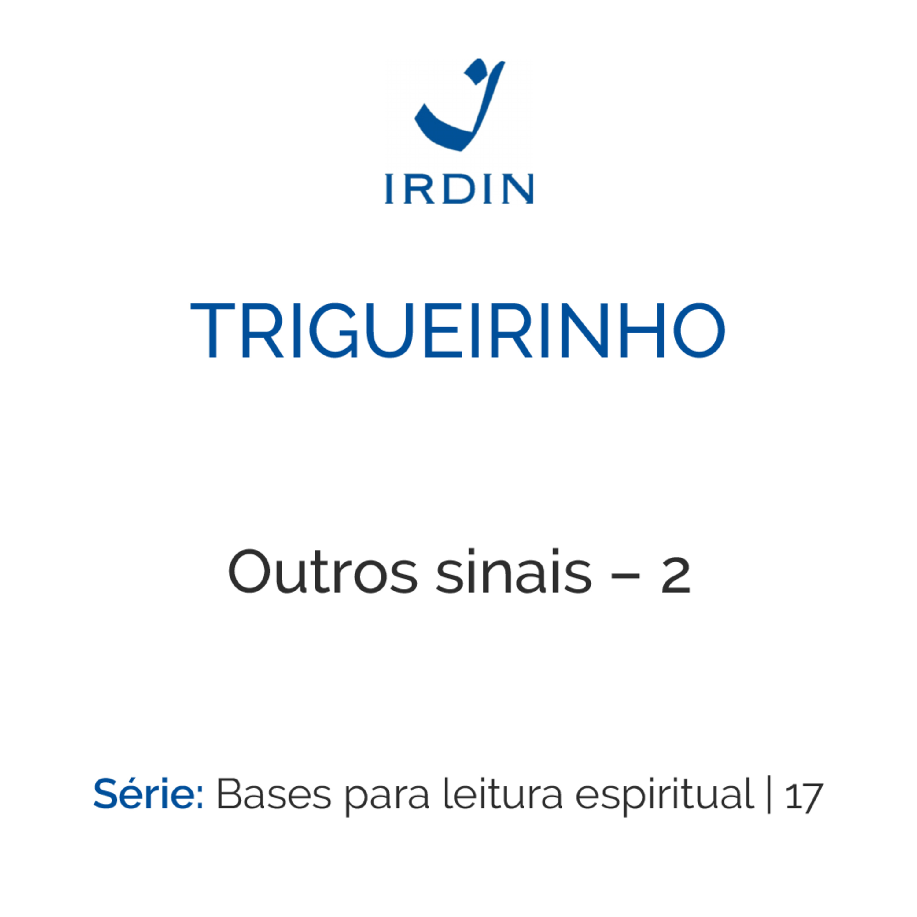 Outros sinais – 2