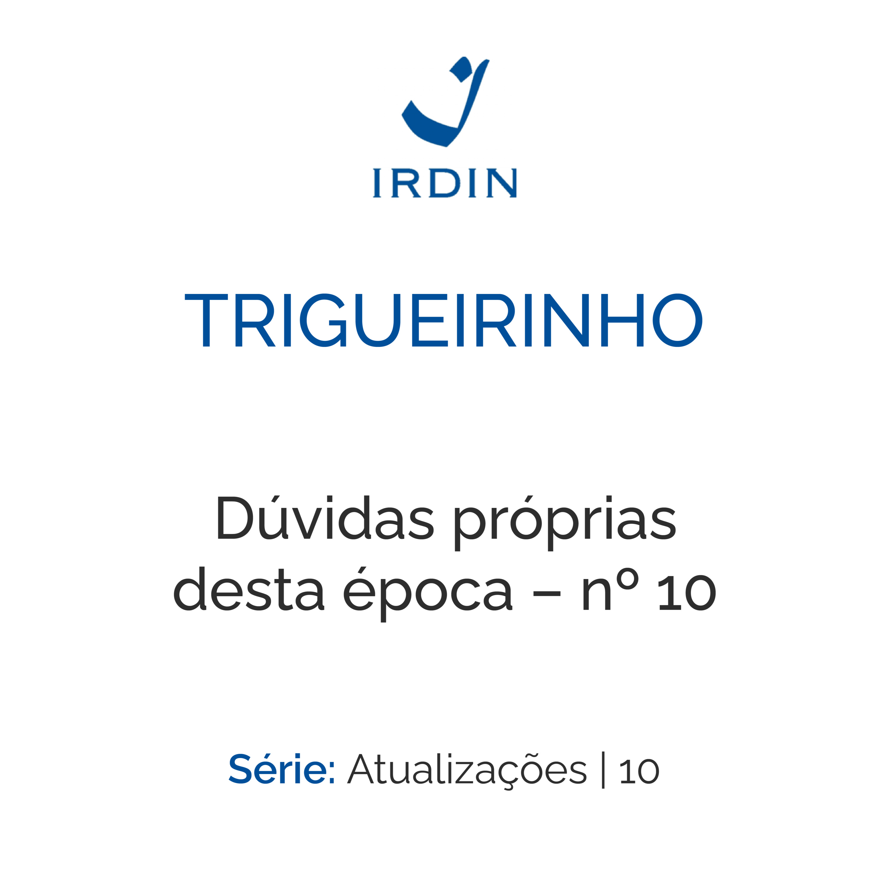 Dúvidas próprias desta época – nº 10 episode artwork