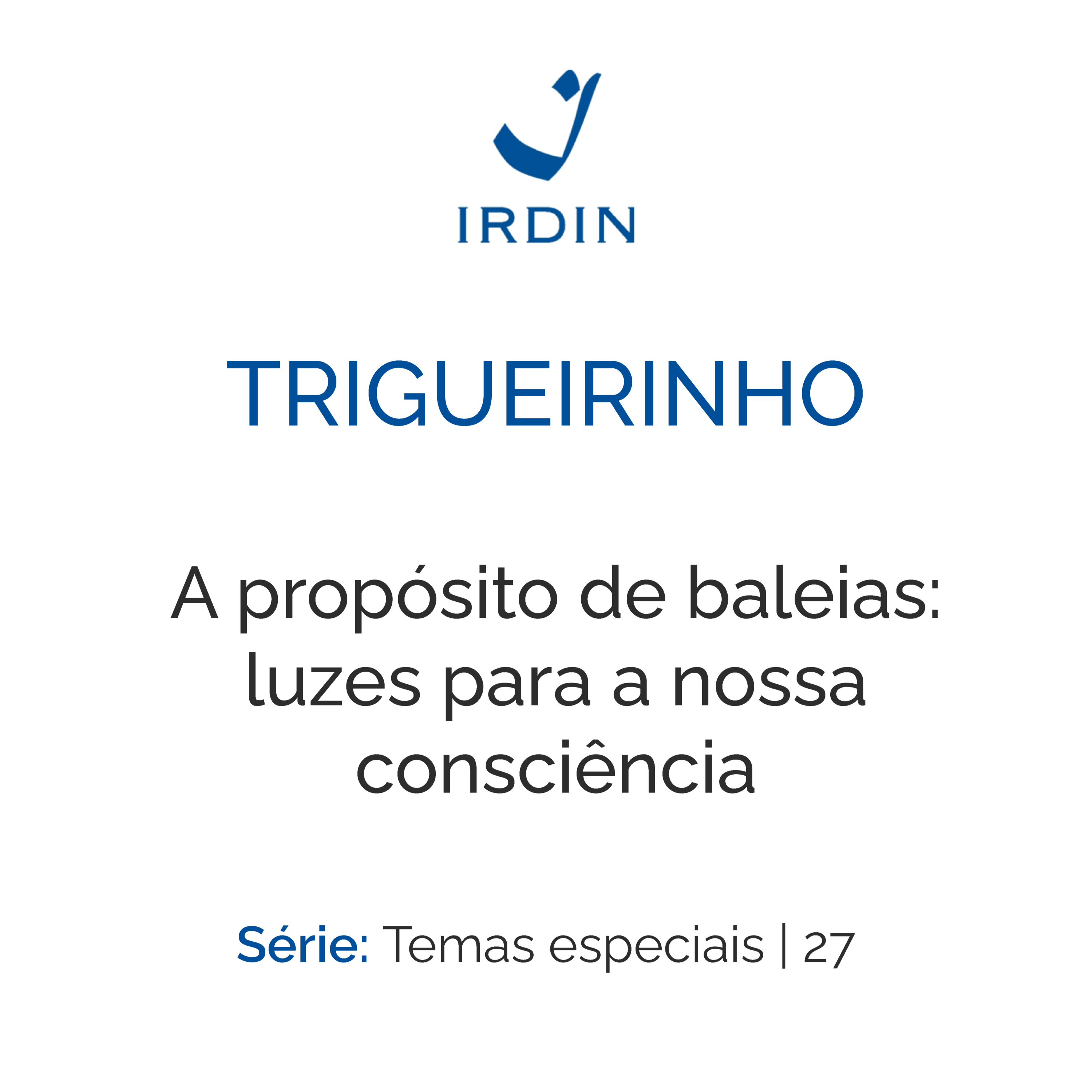 A propósito de baleias: luzes para a nossa consciência episode artwork