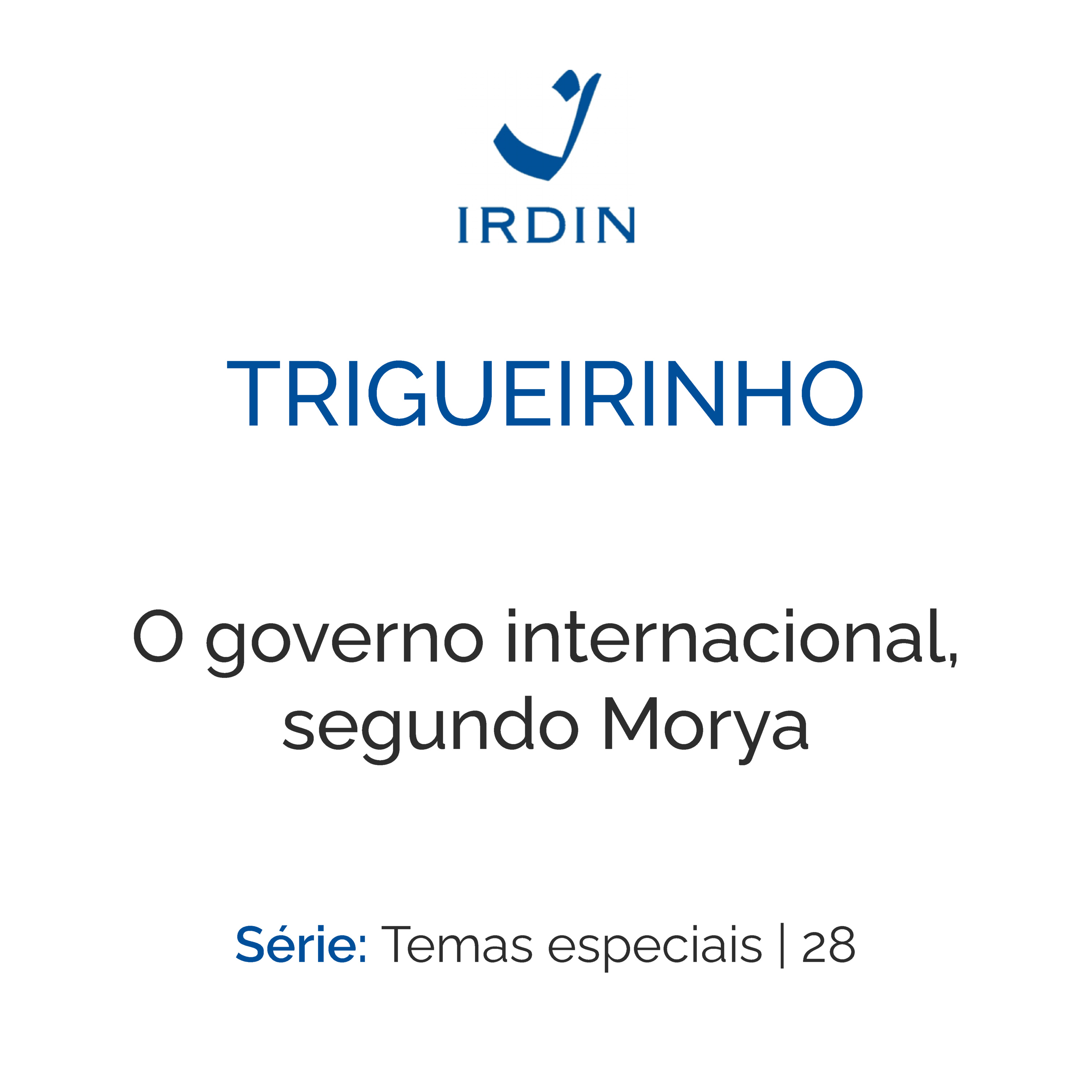 O governo internacional, segundo Morya episode artwork