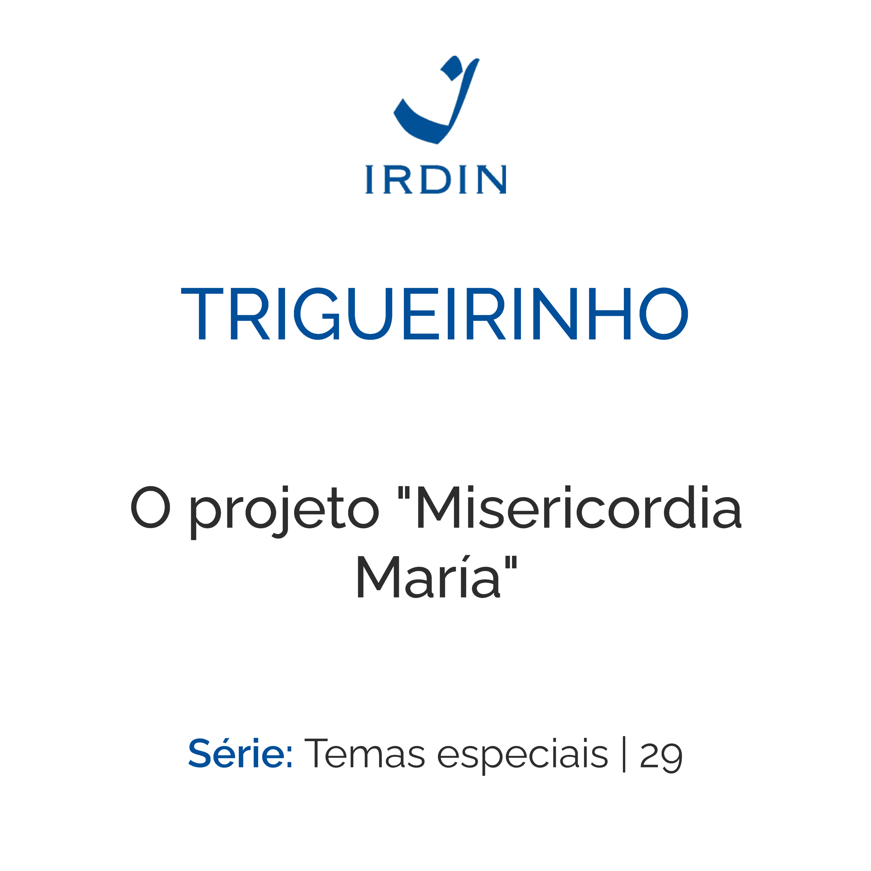 O projeto "Misericordia María" episode artwork