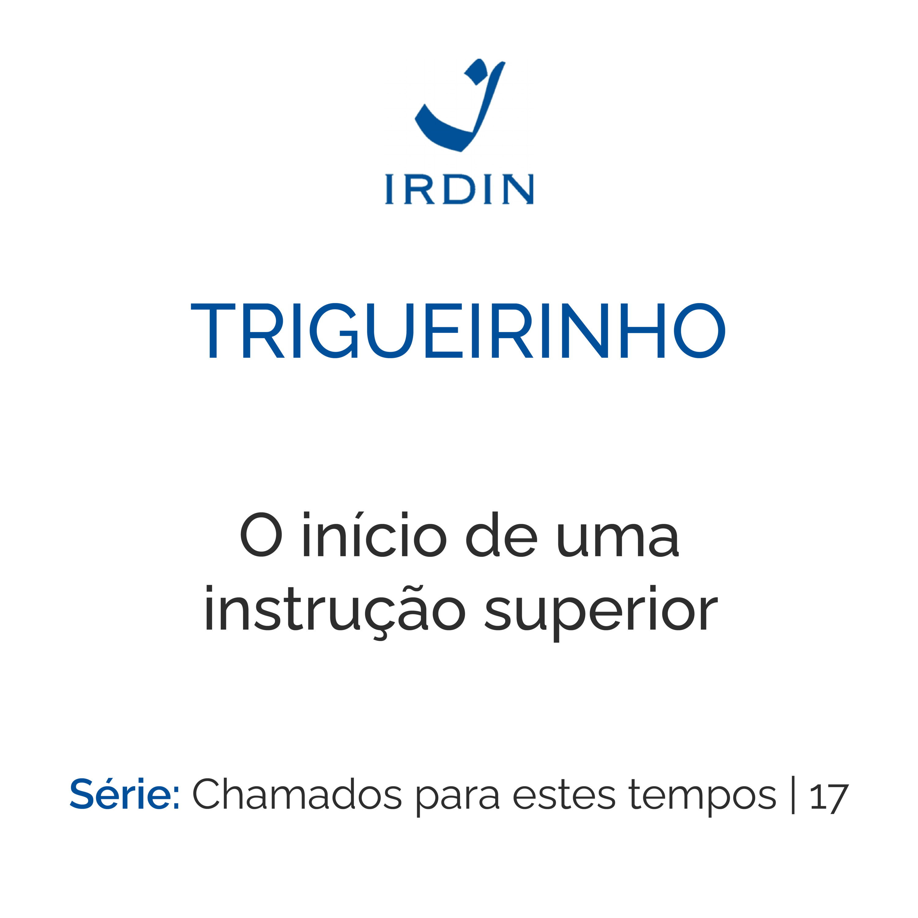 O início de uma instrução superior episode artwork