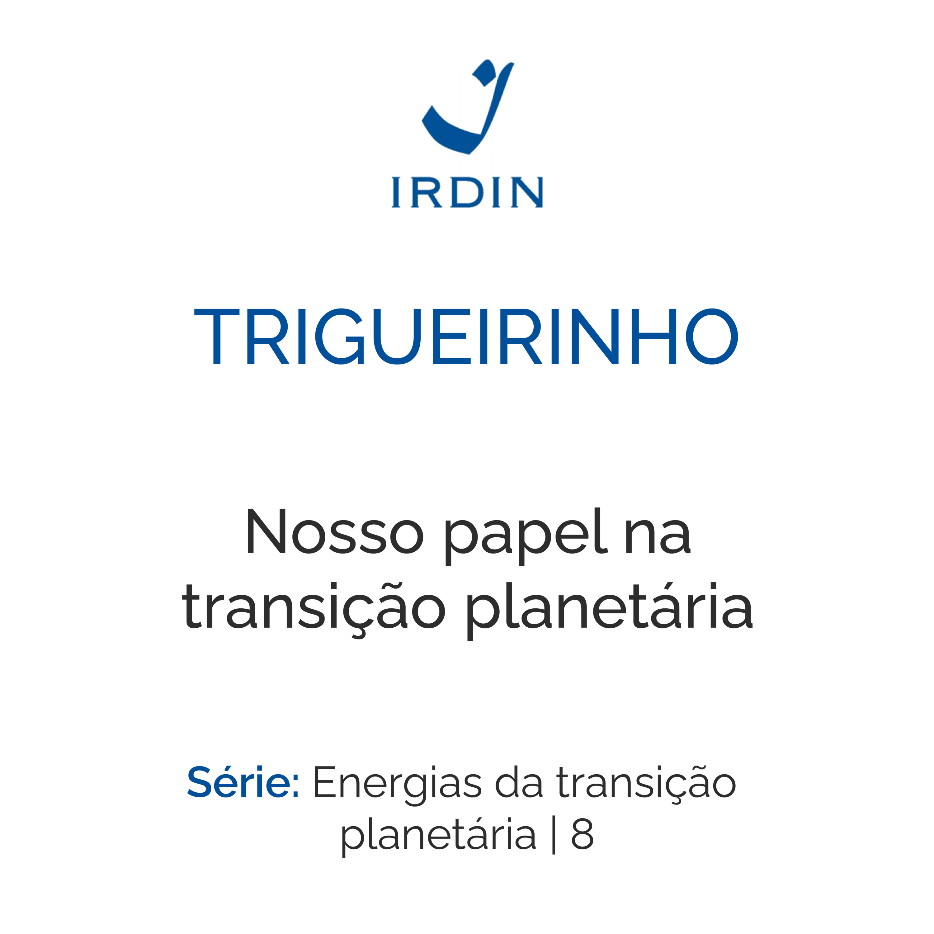 Nosso papel na transição planetária episode artwork