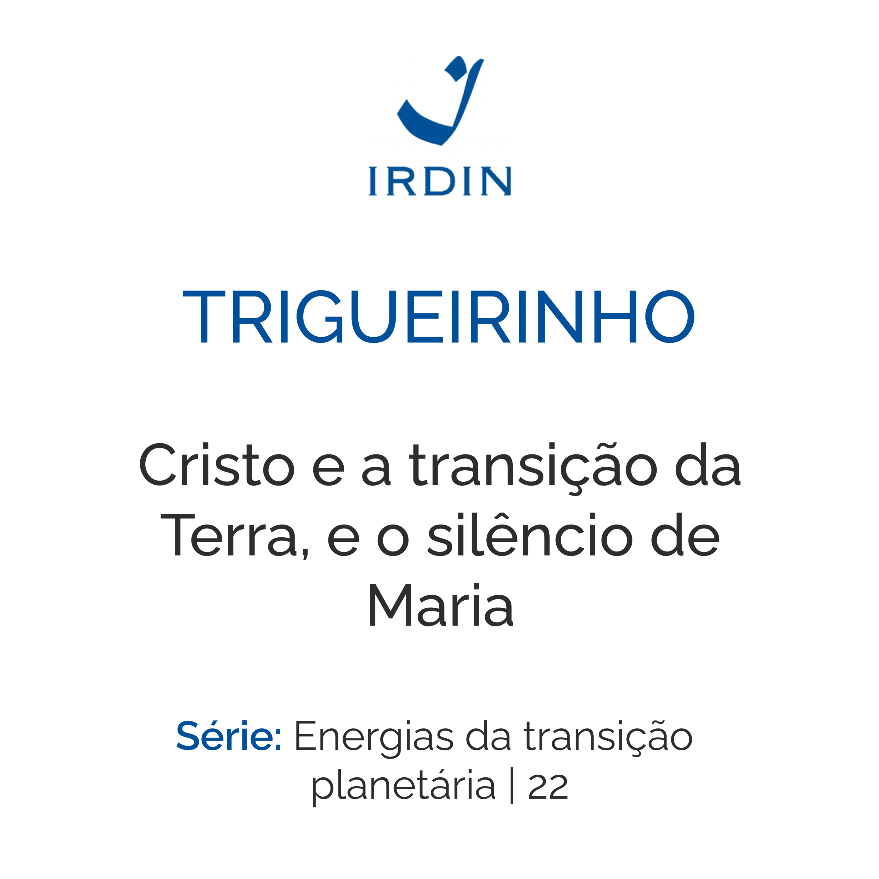 Cristo e a transição da Terra, e o silêncio de Maria episode artwork