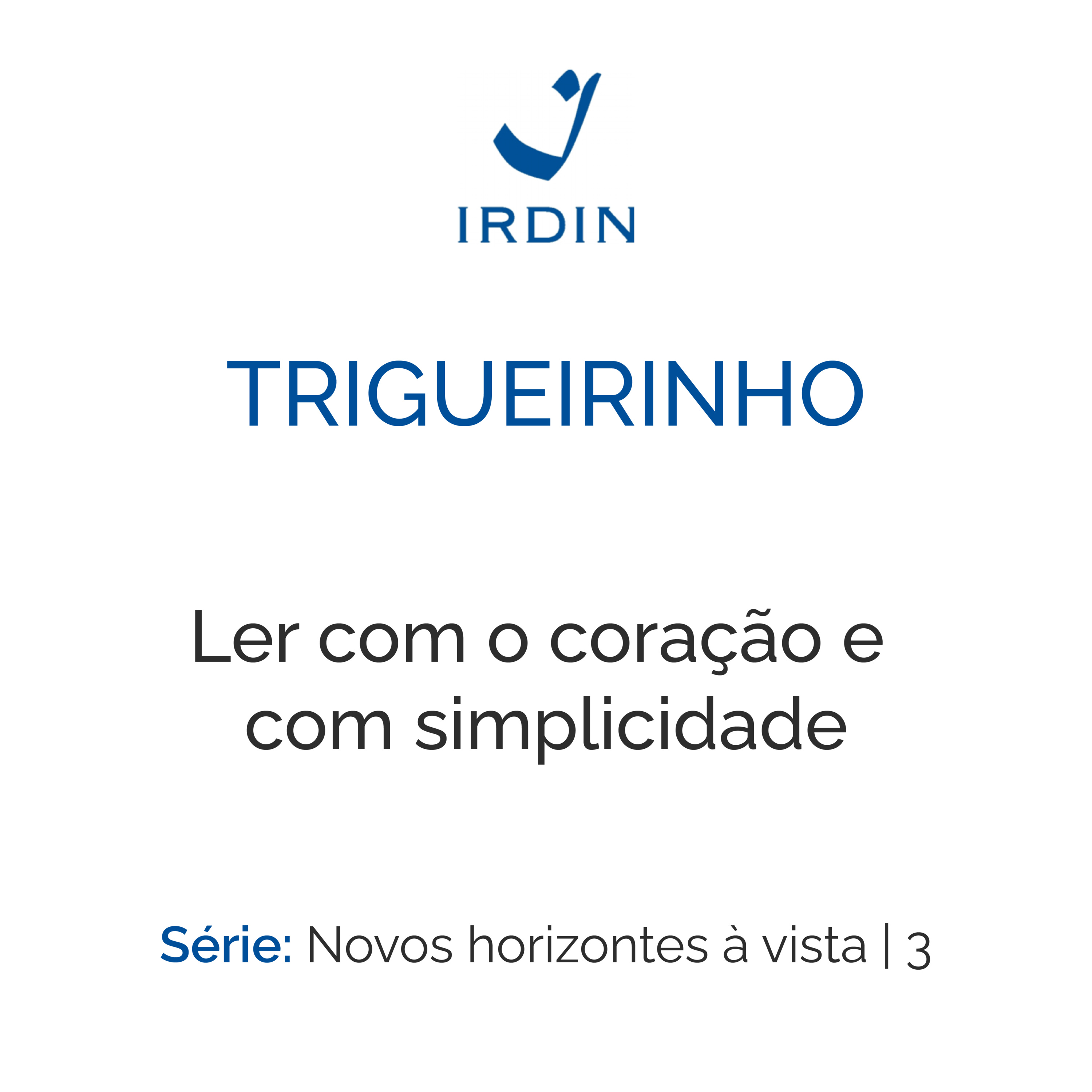 Ler com o coração e com simplicidade episode artwork
