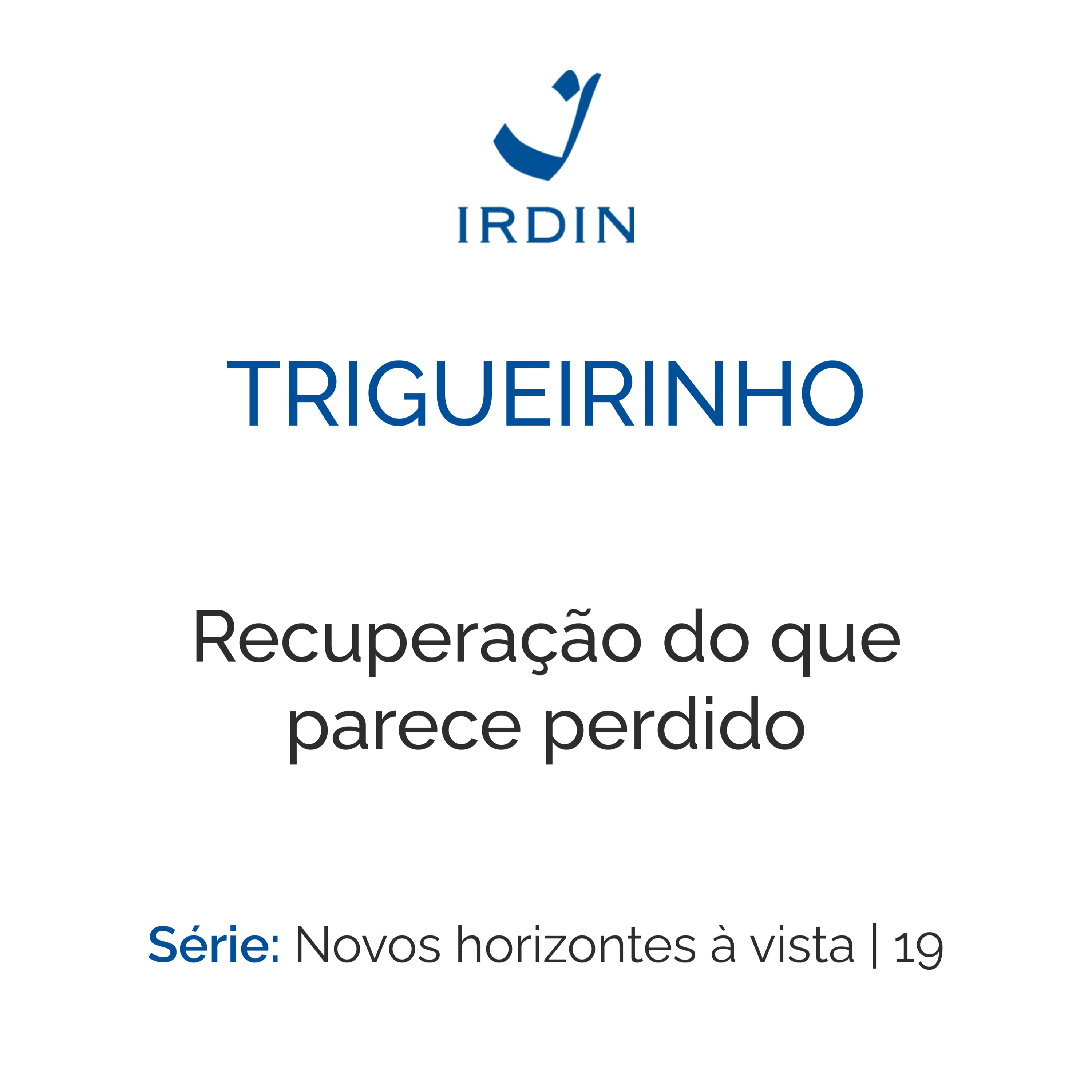 Recuperação do que parece perdido episode artwork