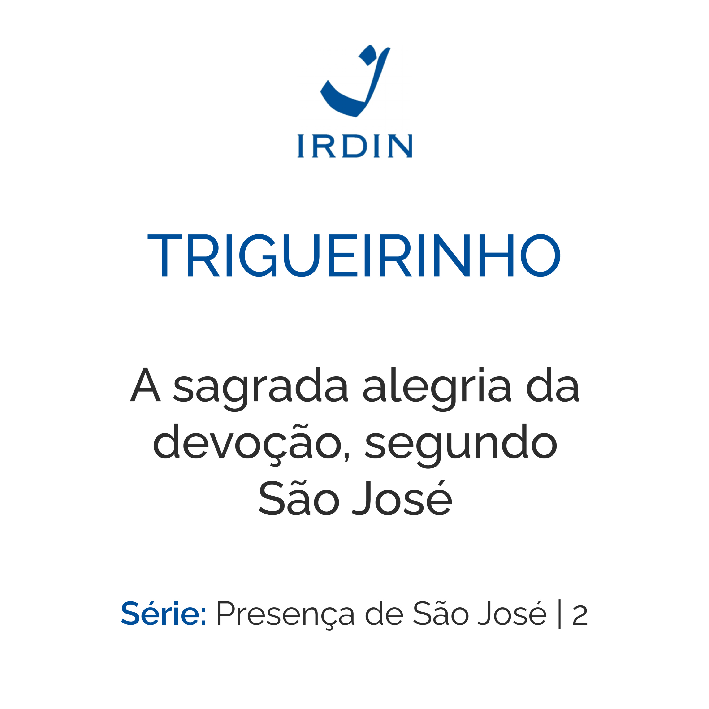 A sagrada alegria da devoção, segundo São José episode artwork