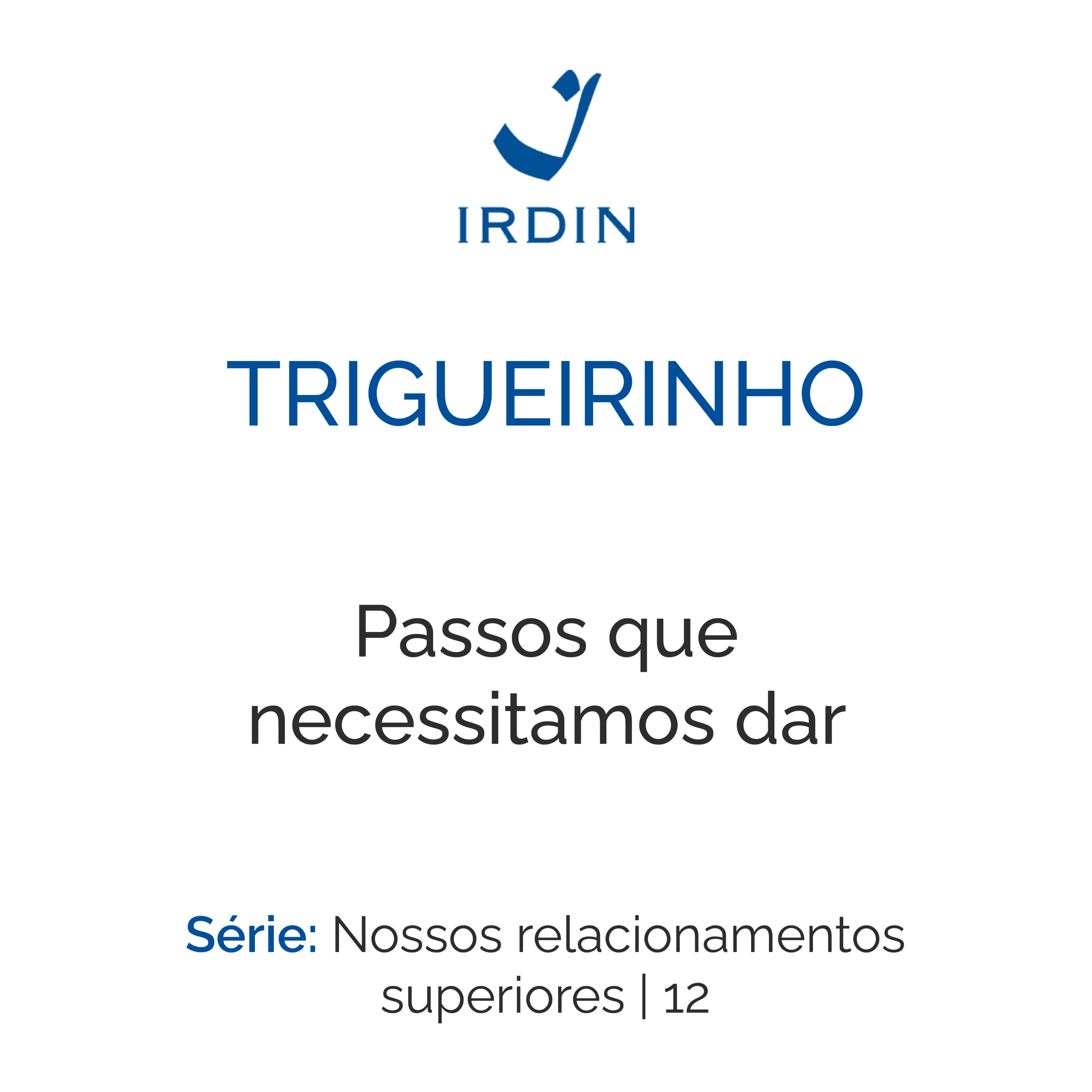 Passos que necessitamos dar episode artwork