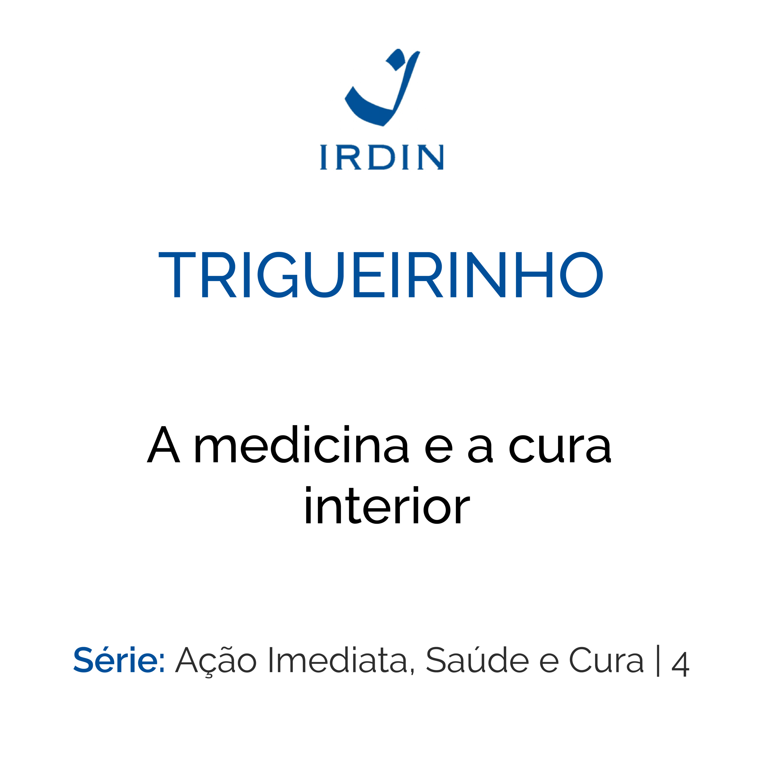 A medicina e a cura interior