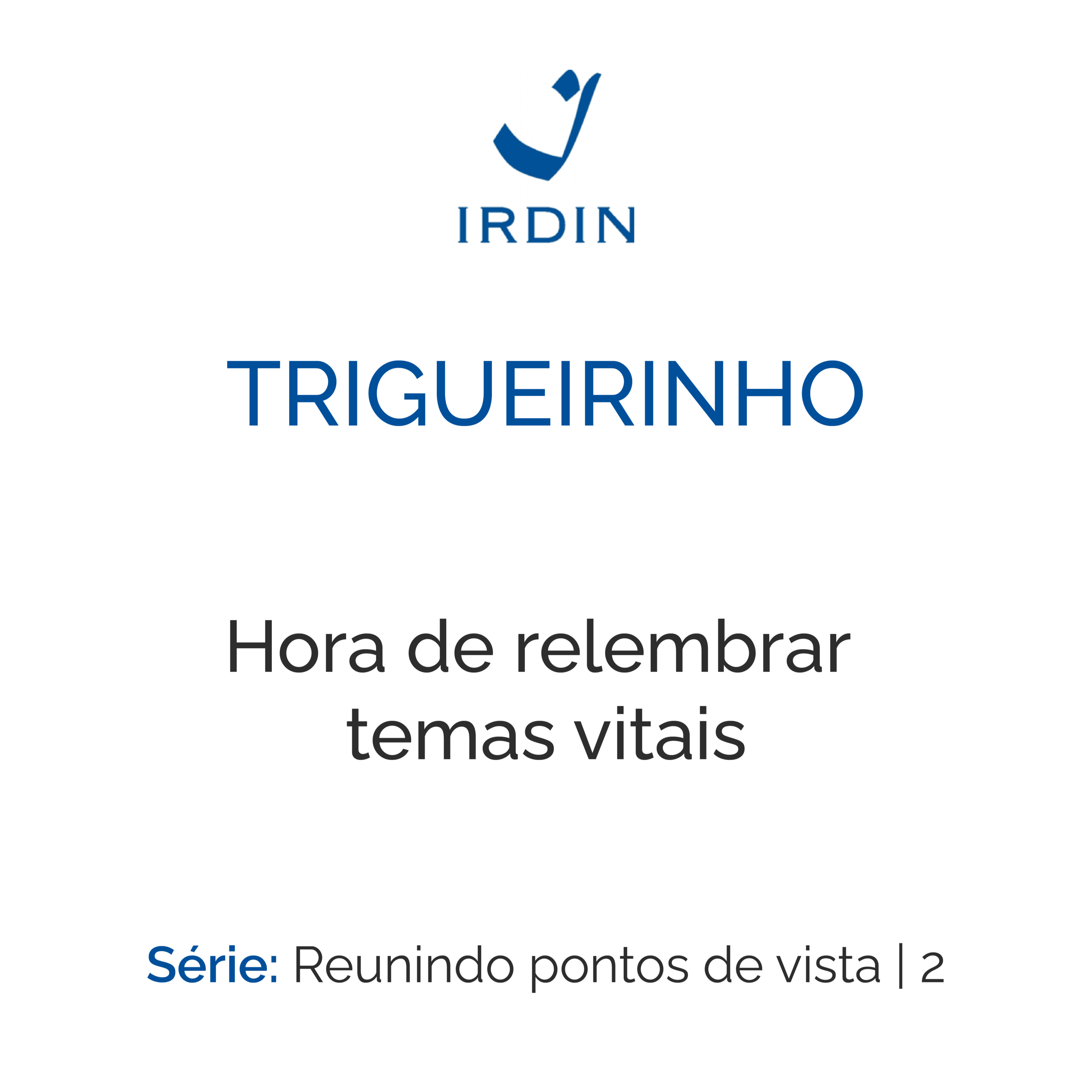 Hora de relembrar temas vitais episode artwork