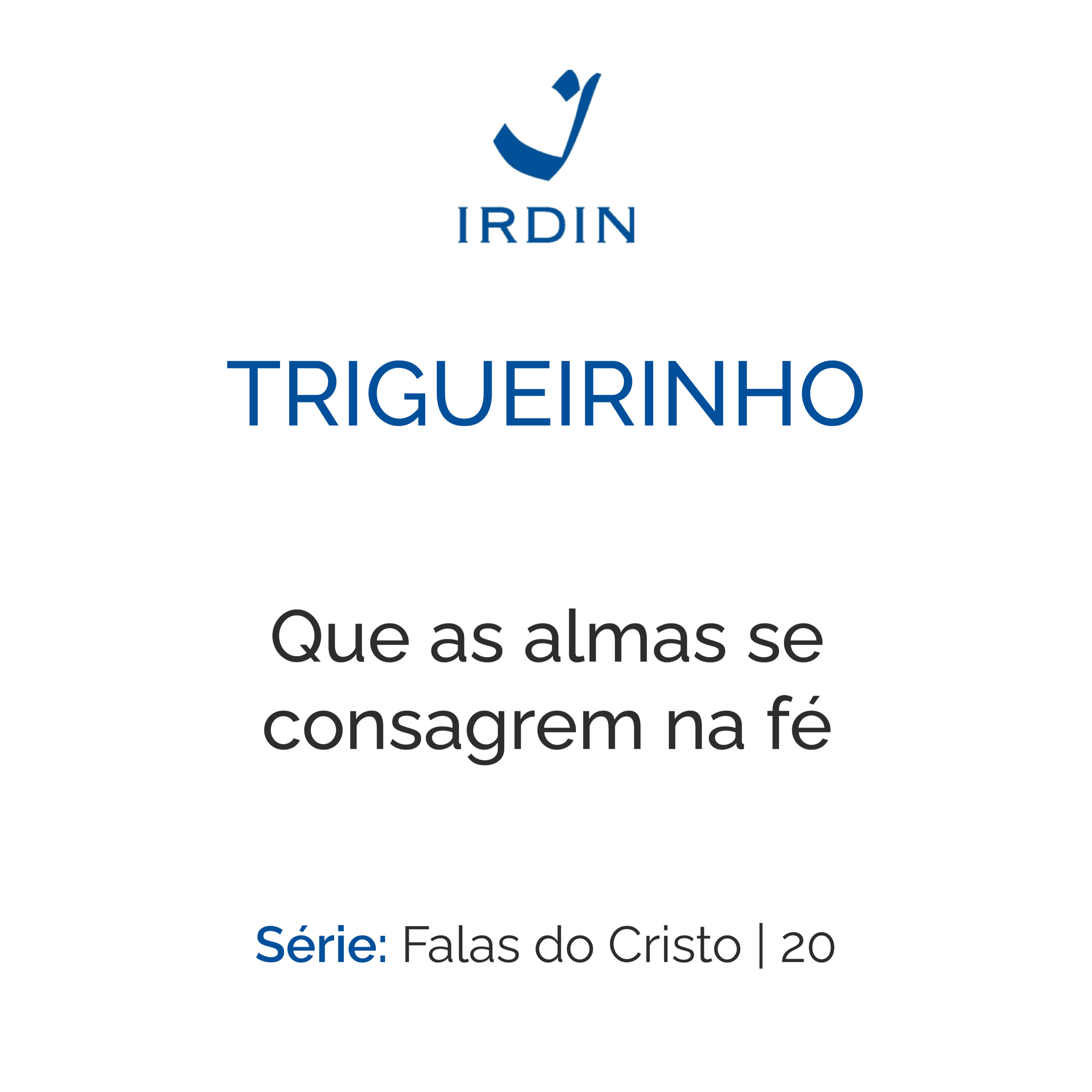Que as almas se consagrem na fé episode artwork