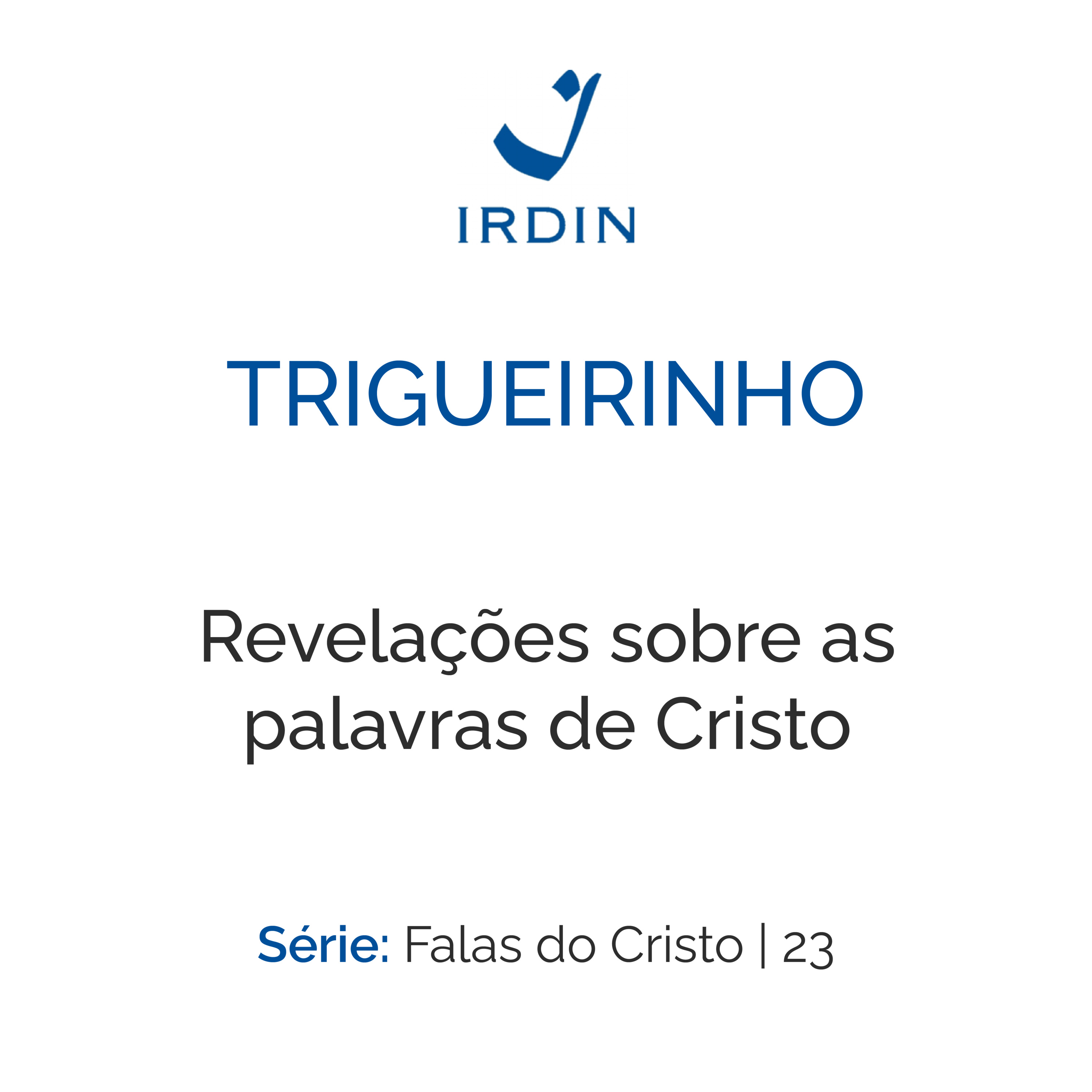 Revelações sobre as palavras de Cristo episode artwork
