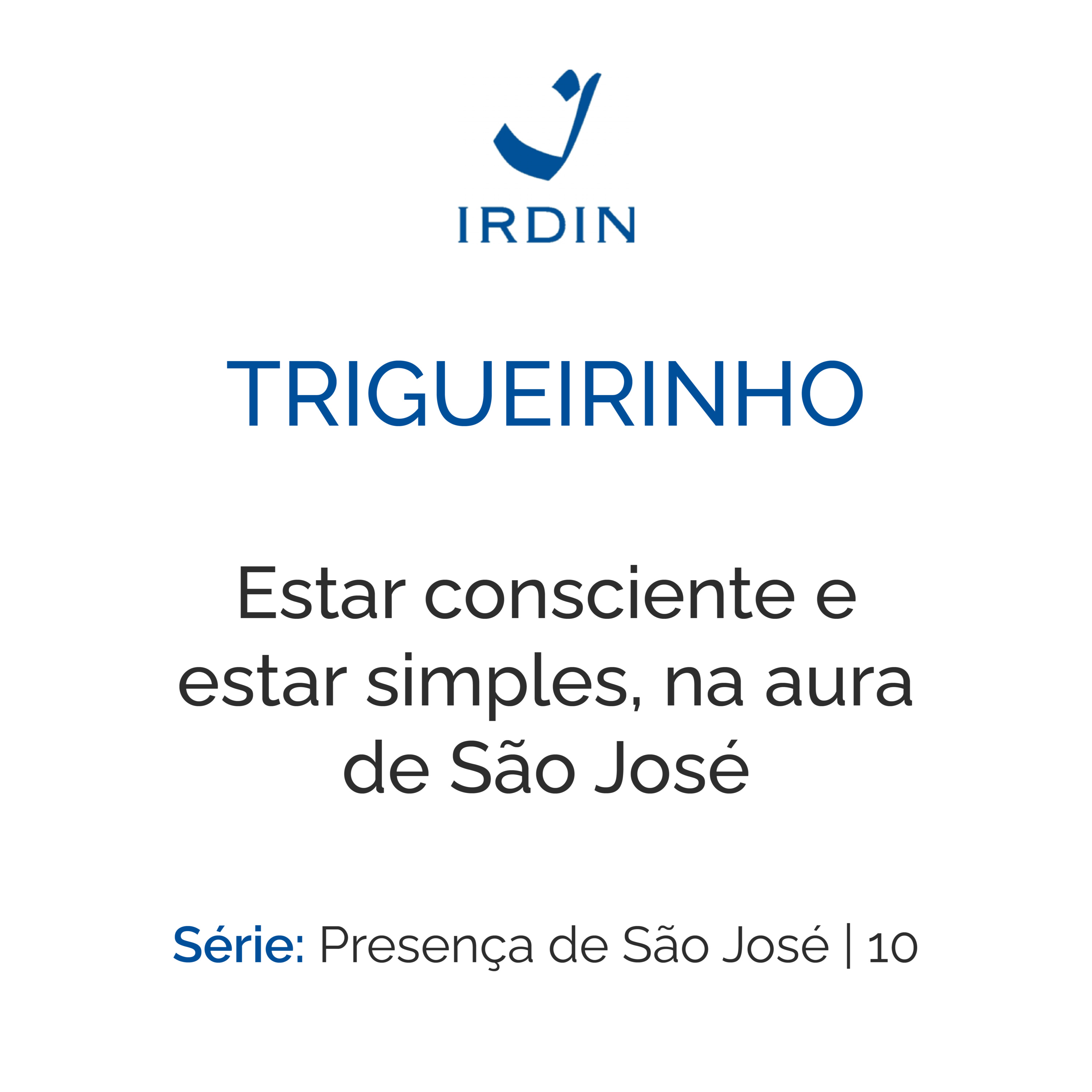 Estar consciente e estar simples, na aura de São José episode artwork