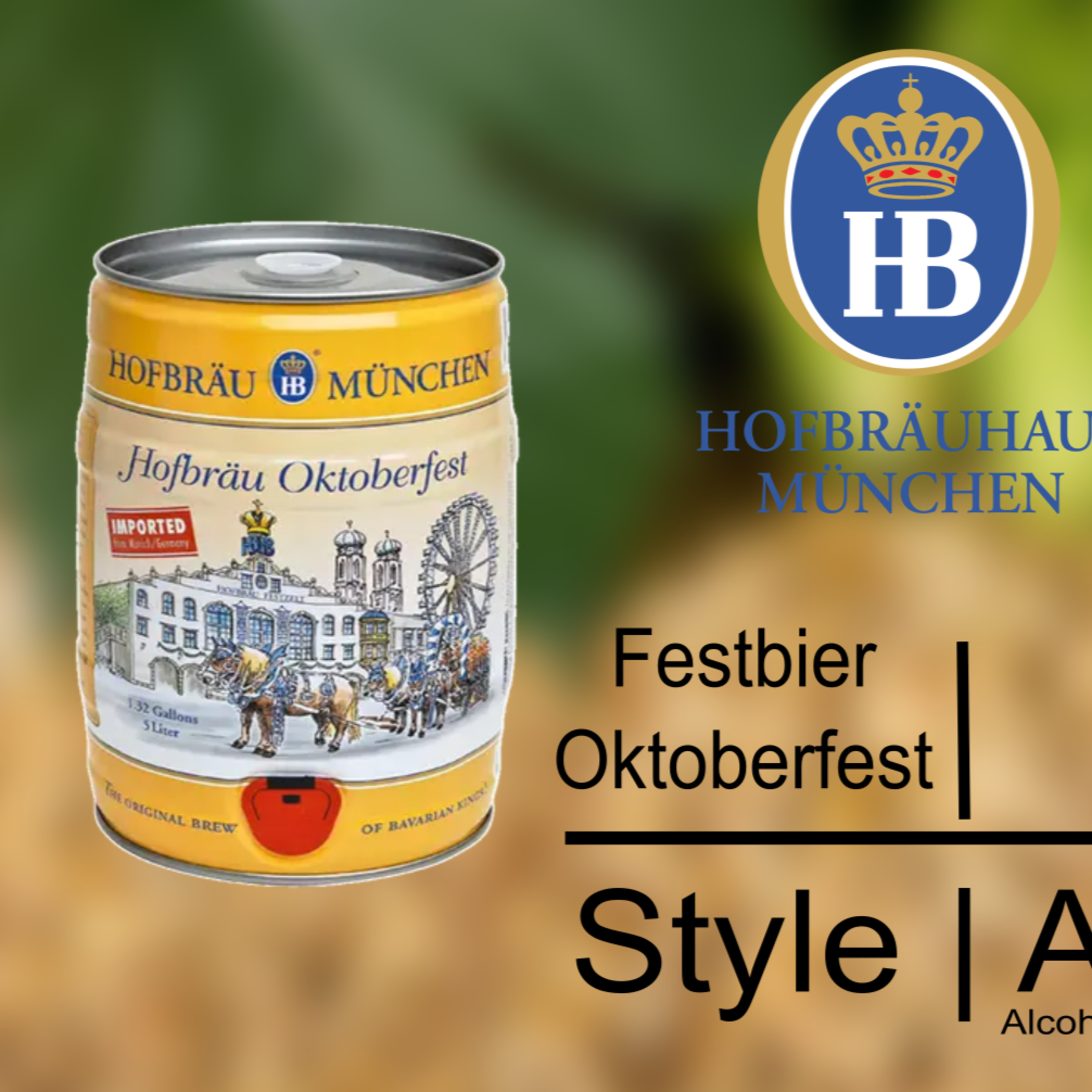 Take On The World Beer Review Hofbrau Oktoberfest Mini Keg episode artwork