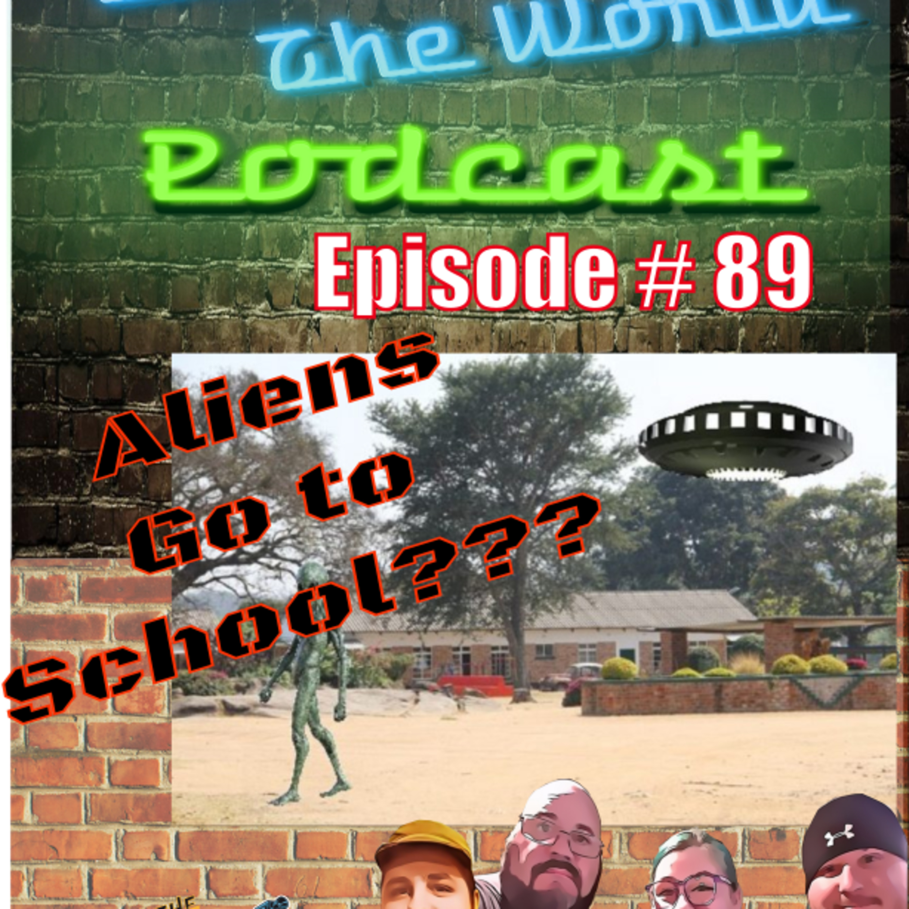 Episode #89 TOTW Ruwa Zimbabwe Ariel UFO Sighting episode artwork