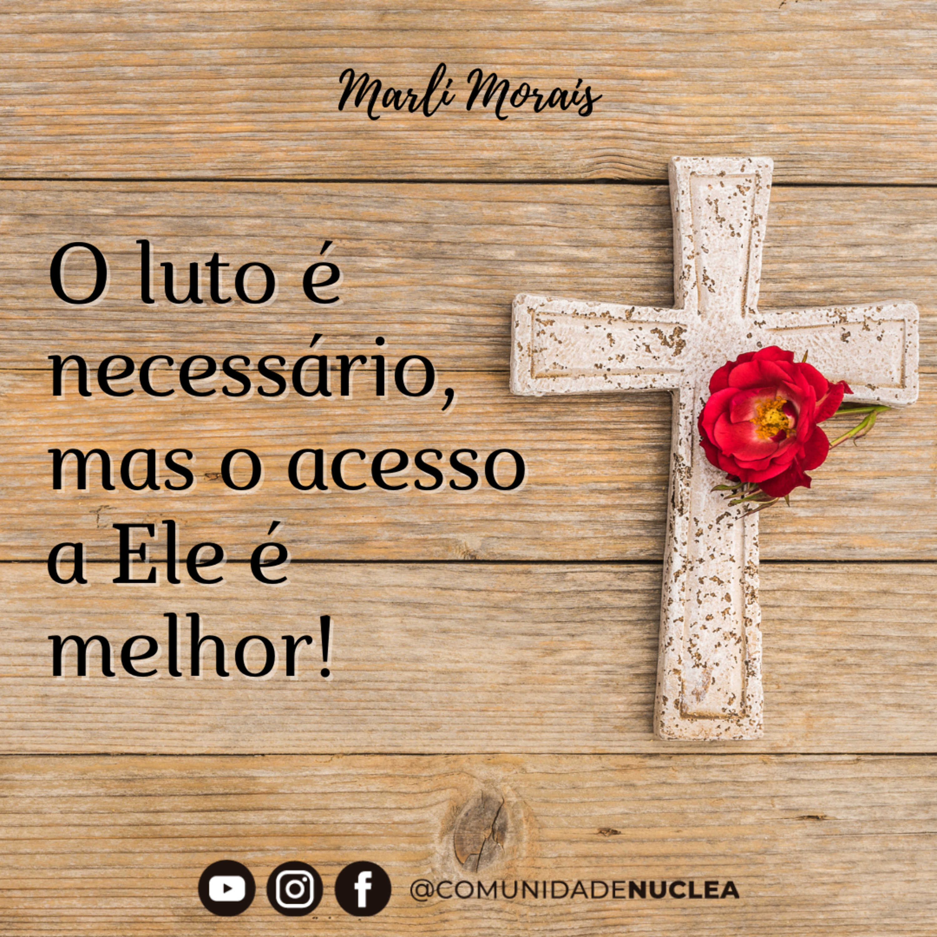 Preletora Marli Morais - O luto é necessário, mas o acesso a Ele é melhor! episode artwork