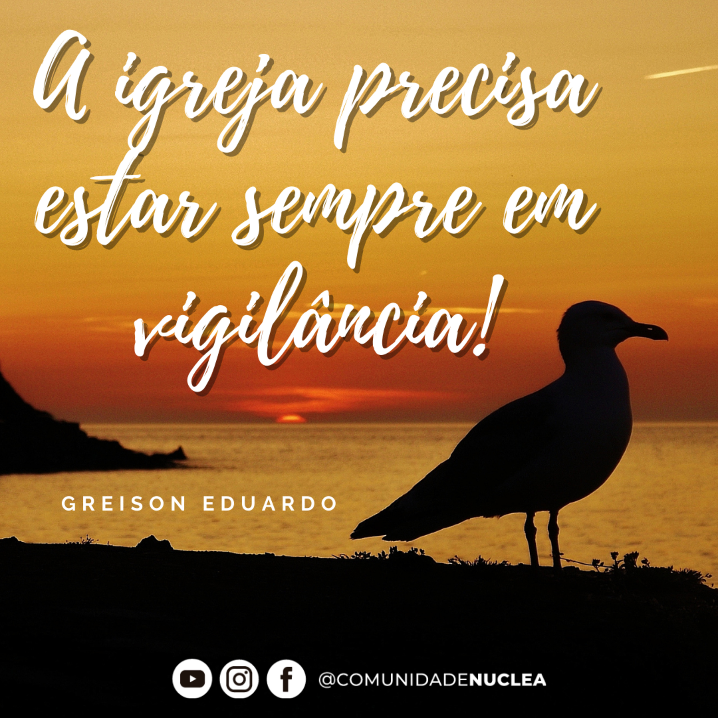 Diácono Greison Eduardo - A igreja precisa estar sempre em vigilância! episode artwork