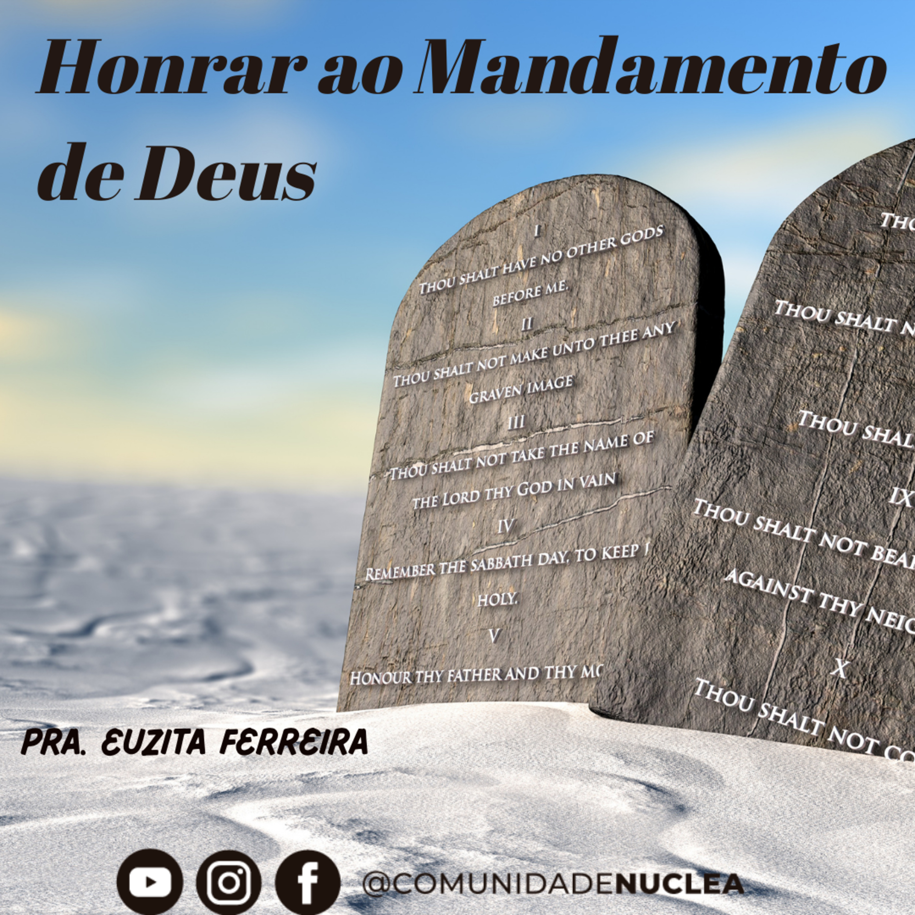 Pra. Euzita Ferreira - Honrar ao Mandamento de Deus episode artwork