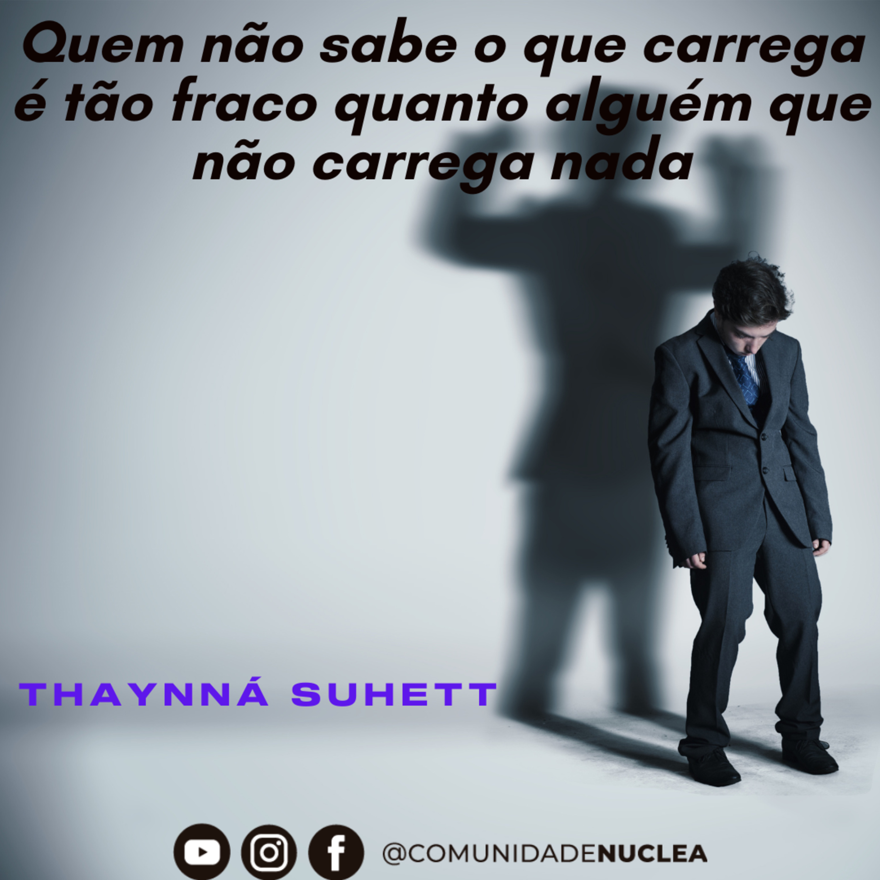 Thaynná Suhett - Quem não sabe o que carrega é tão fraco quanto alguém que não carrega nada episode artwork