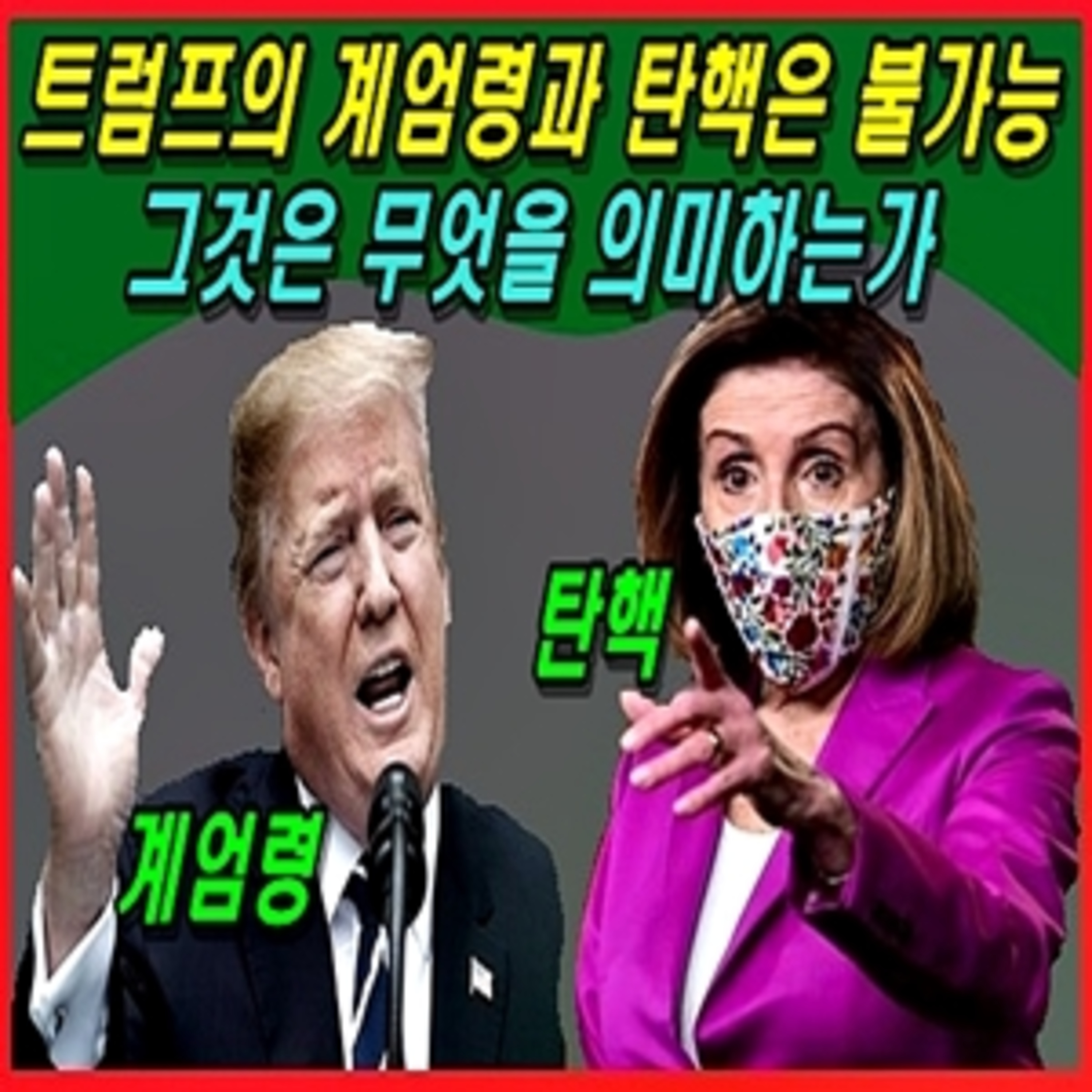 [애국시민] 트럼프의 계엄령과 탄핵은 불가능, 그것은 무엇을 의미하는가  episode artwork
