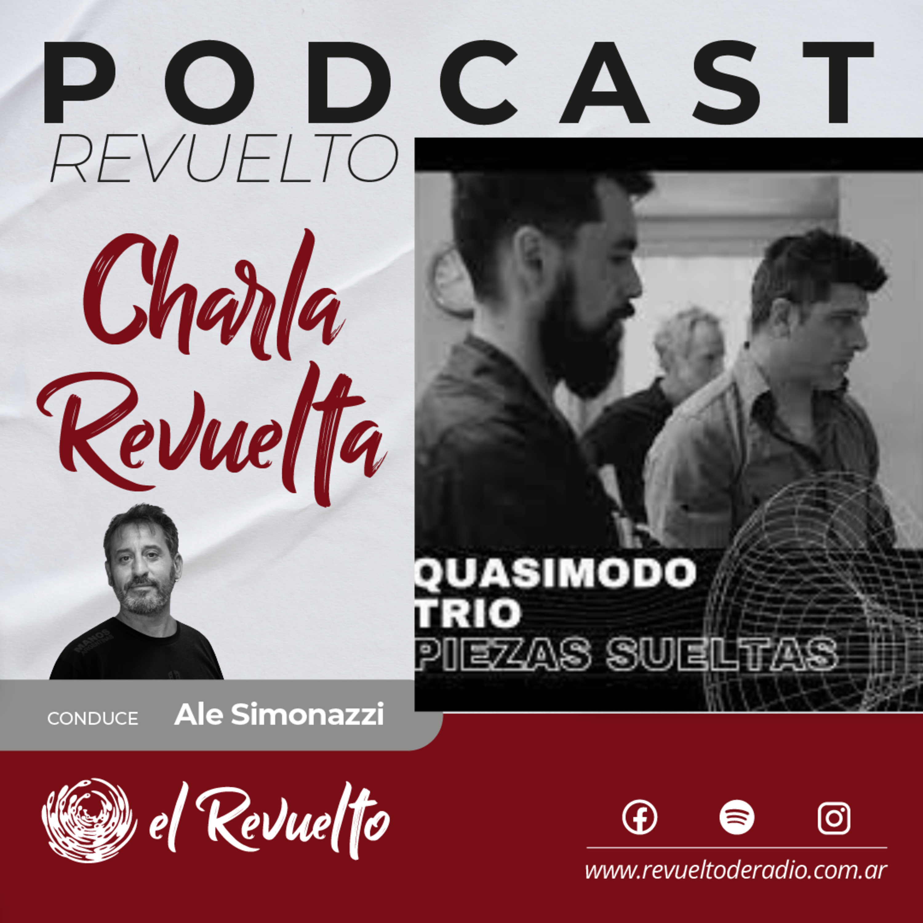 Portada de Revuelto - Algo parecido a un programa de radio