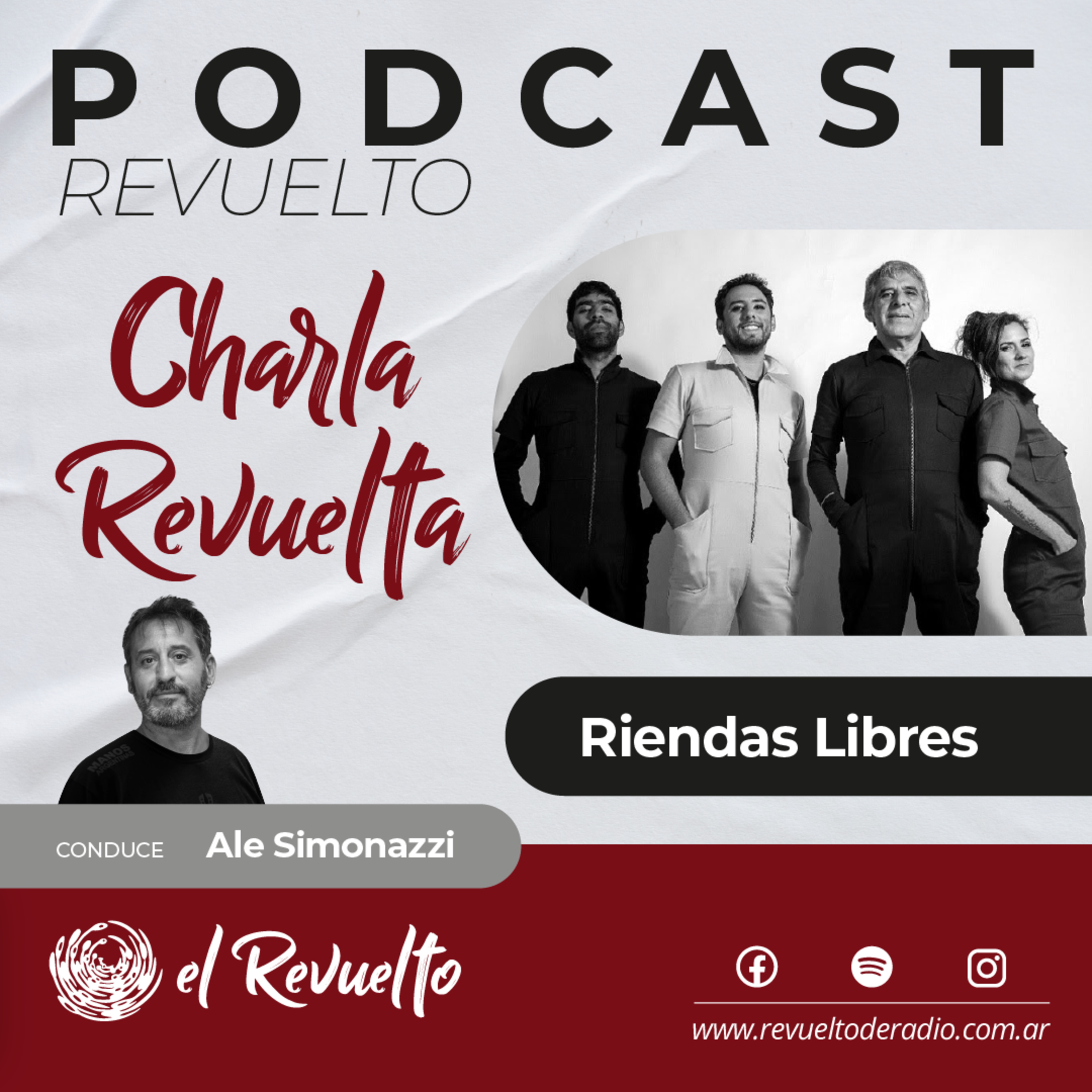 Portada de Revuelto - Algo parecido a un programa de radio