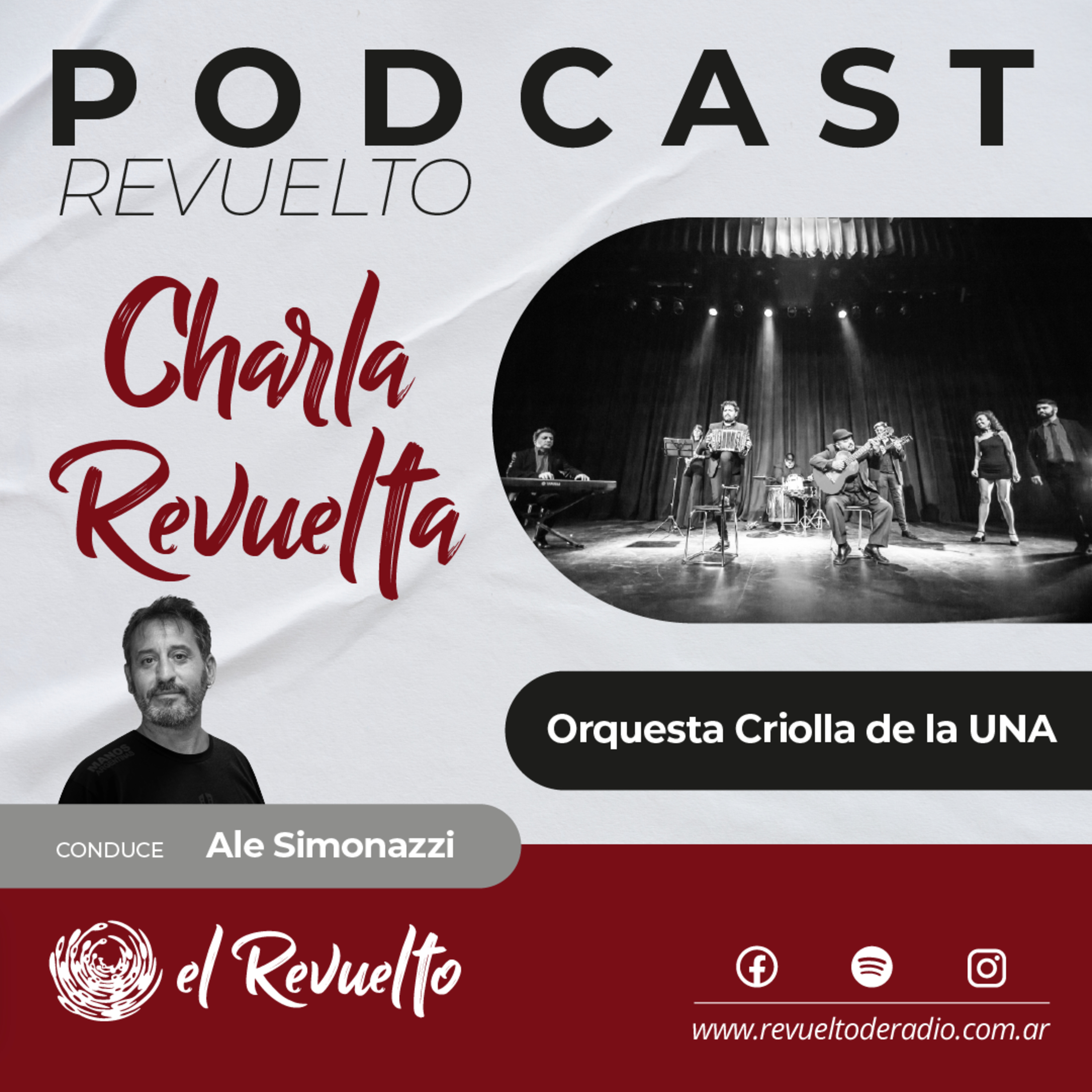 Portada de Revuelto - Algo parecido a un programa de radio
