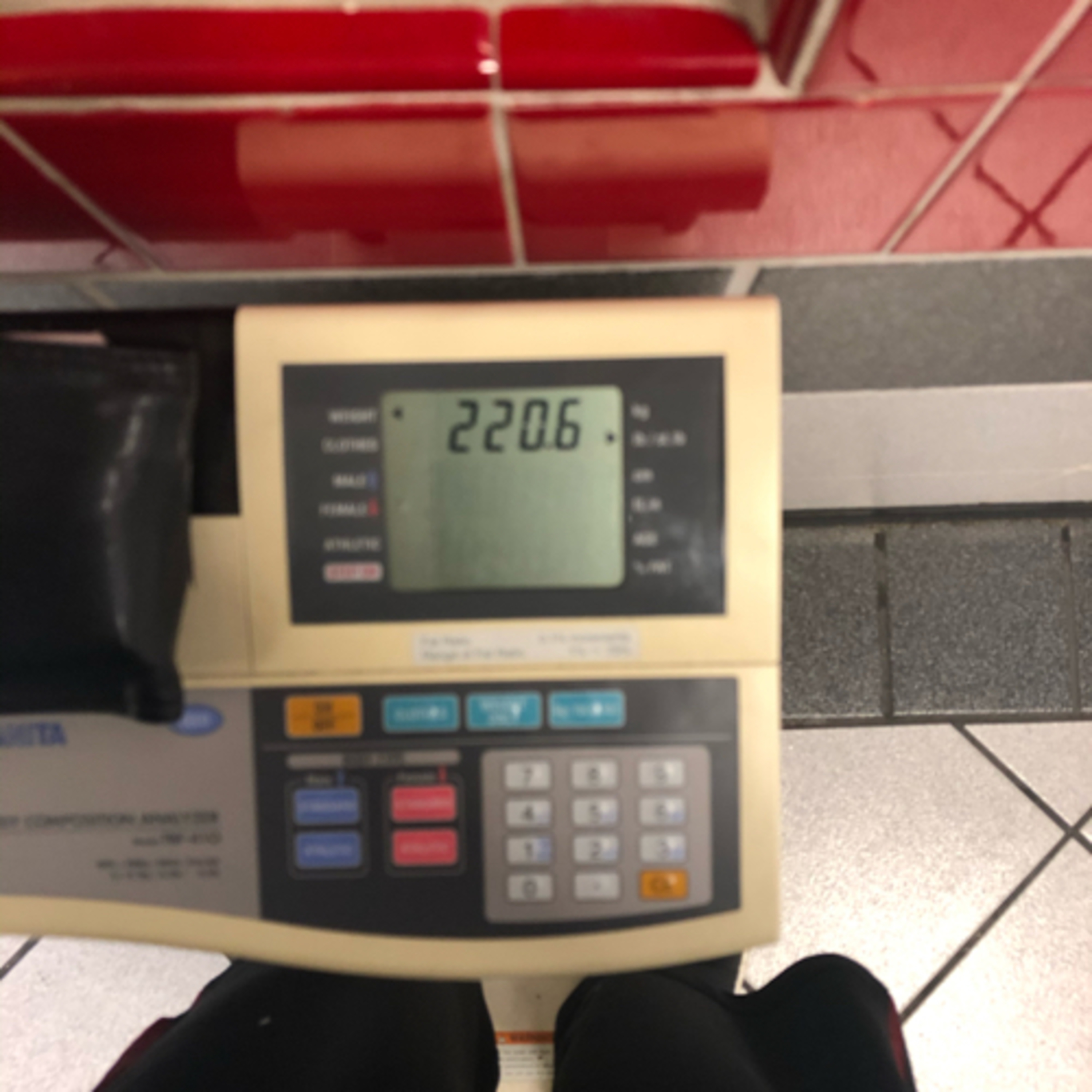 Gym time and wanting to be healthy in mind and body.