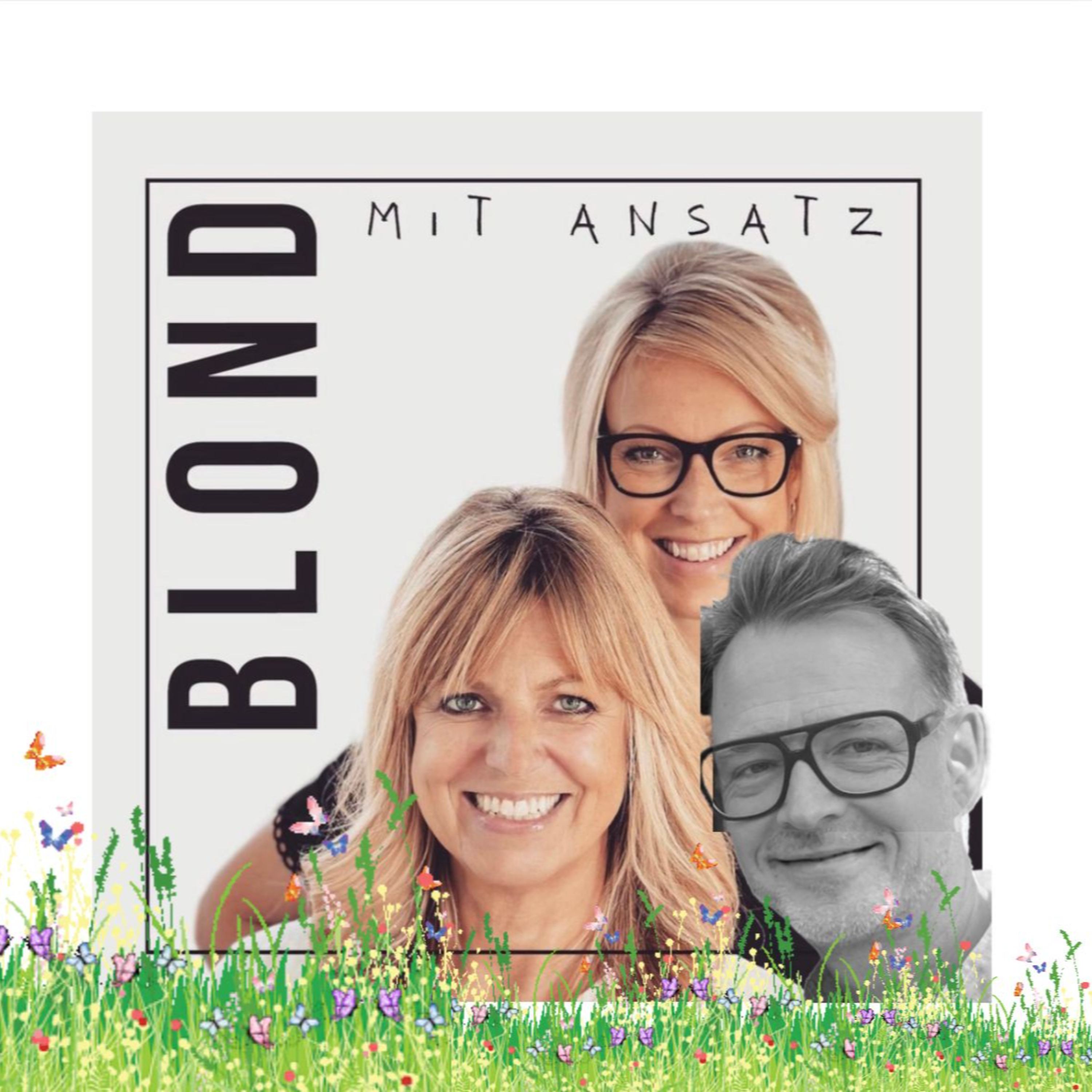 Blond mit Ansatz