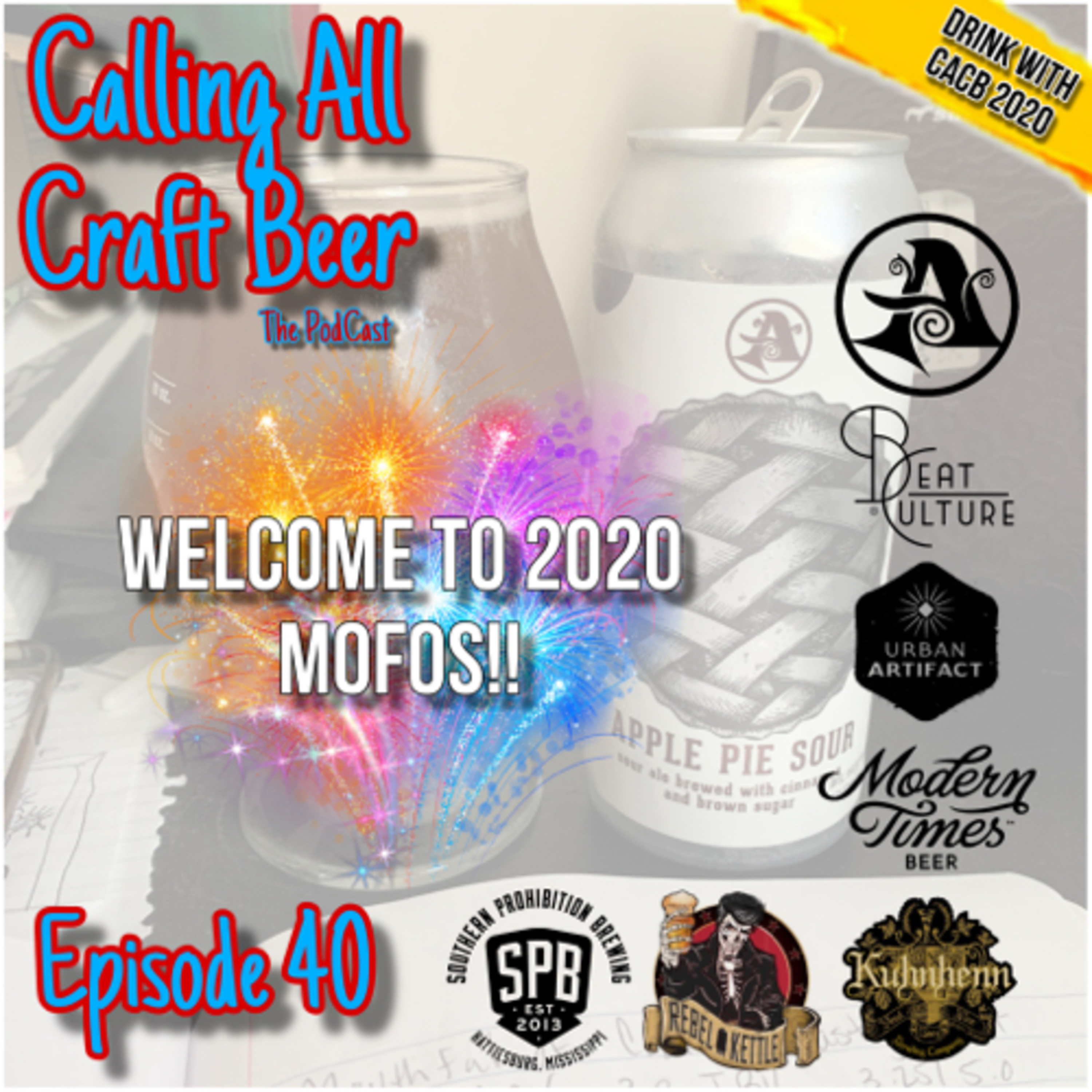 Episode 40: Year End Brew Reviews, Dog Shenanigans, Super Dad to the Rescue, and Drink w/ CACB!! 🍻 episode artwork