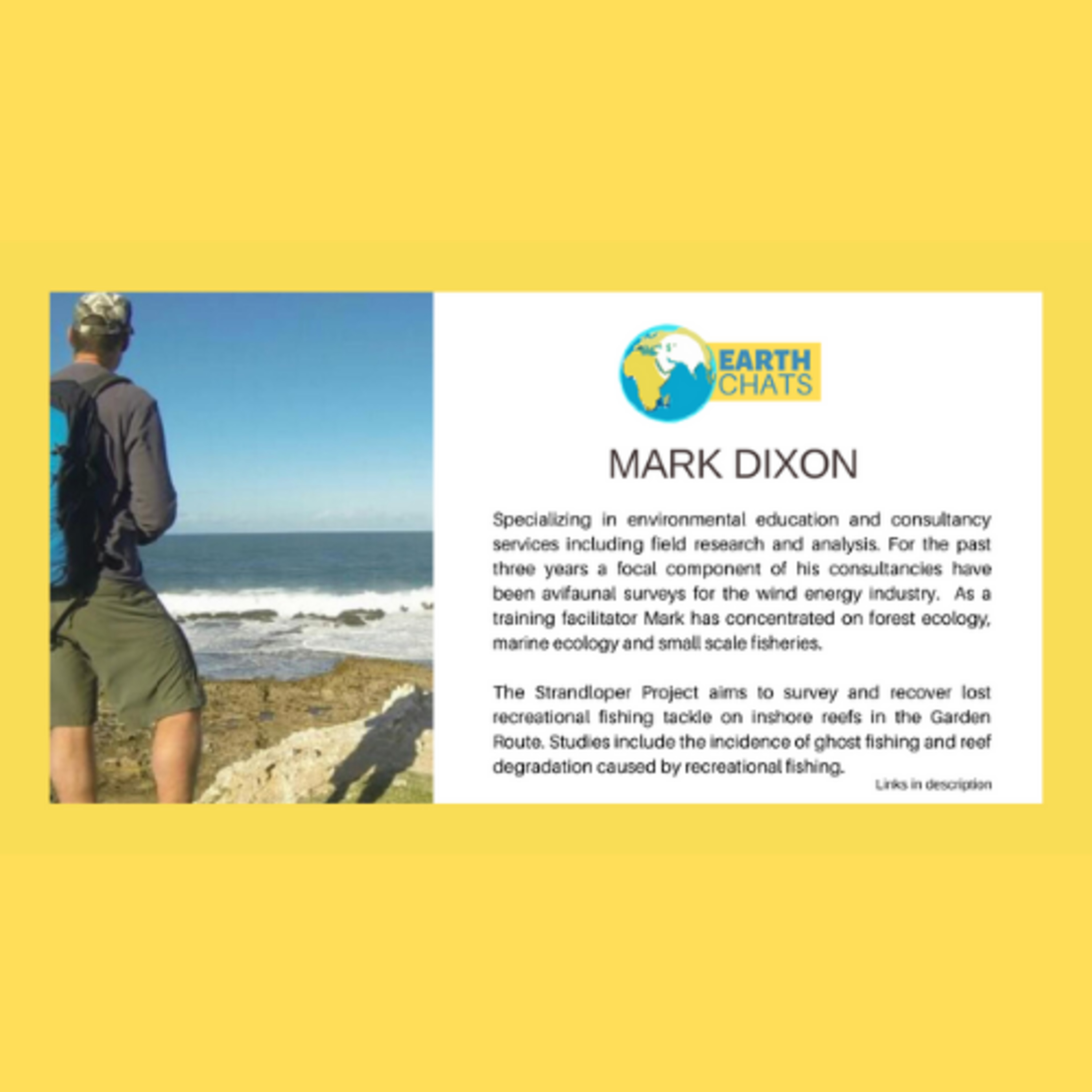 An Interview with MARK DIXON, the Project Manager of The Strandloper Project on the Garden Route of South Africa