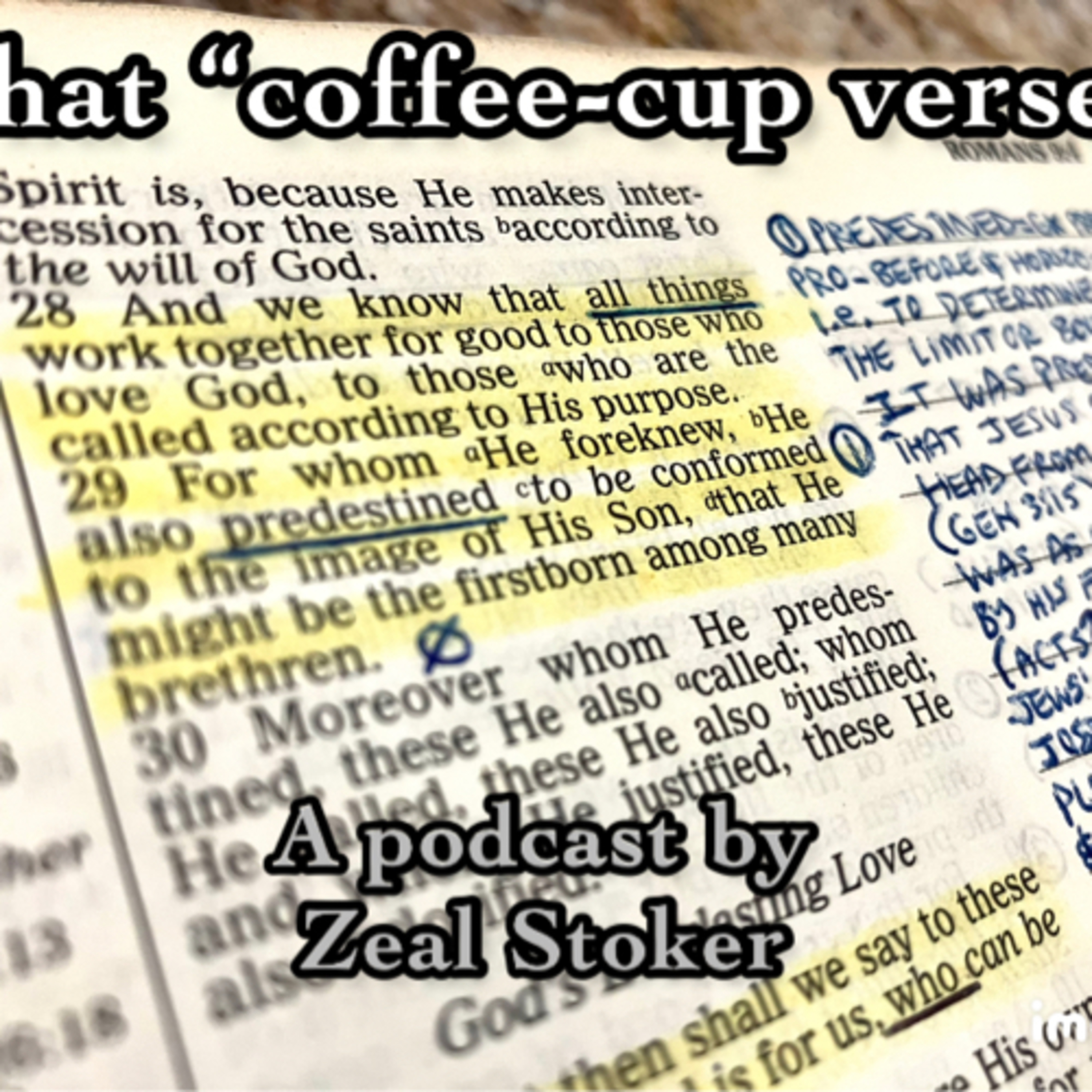 That “coffee-cup verse” episode artwork