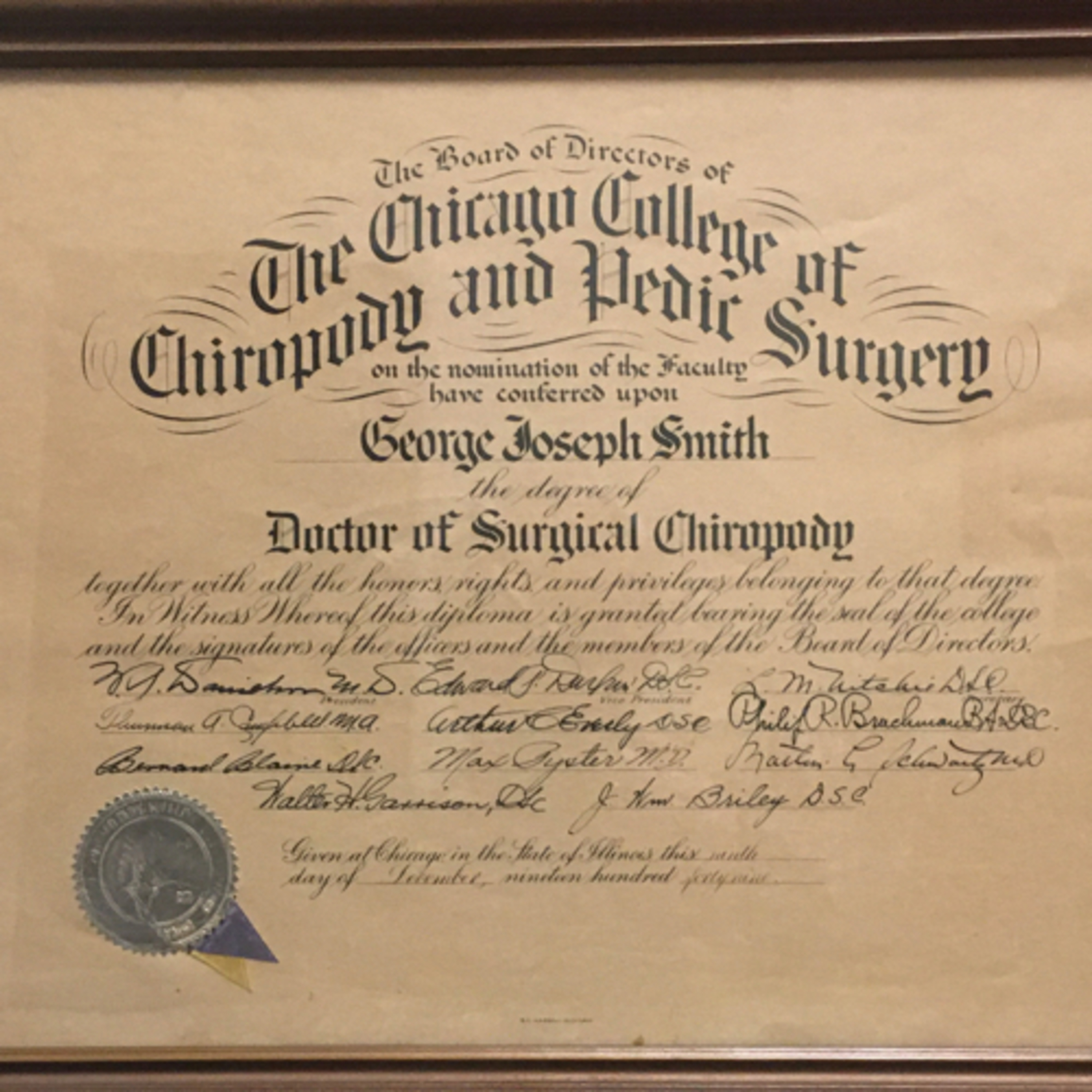 Papaw's Podiatry College