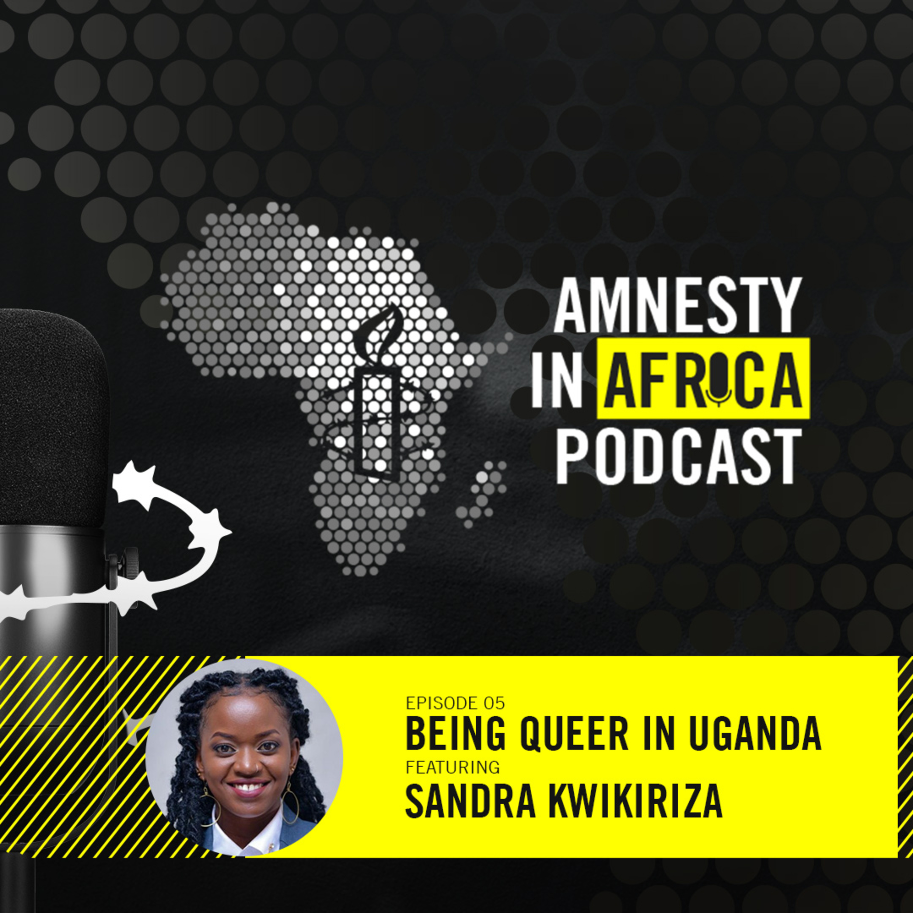 Being Queer in Uganda featuring Sandra Kwikiriza episode artwork