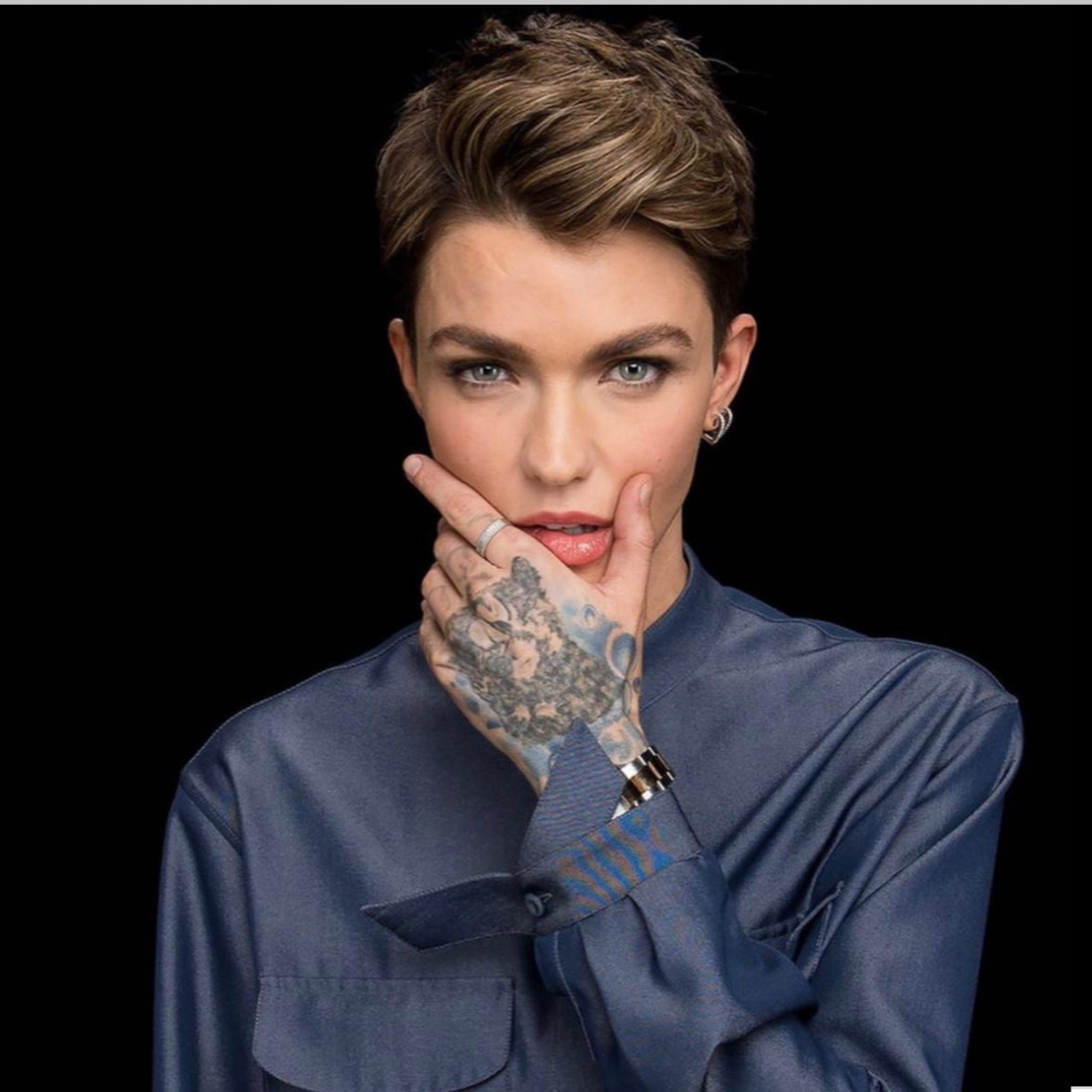Ruby Rose talks about the real facts of Megalodon Sharks 'The Meg Movie' episode artwork