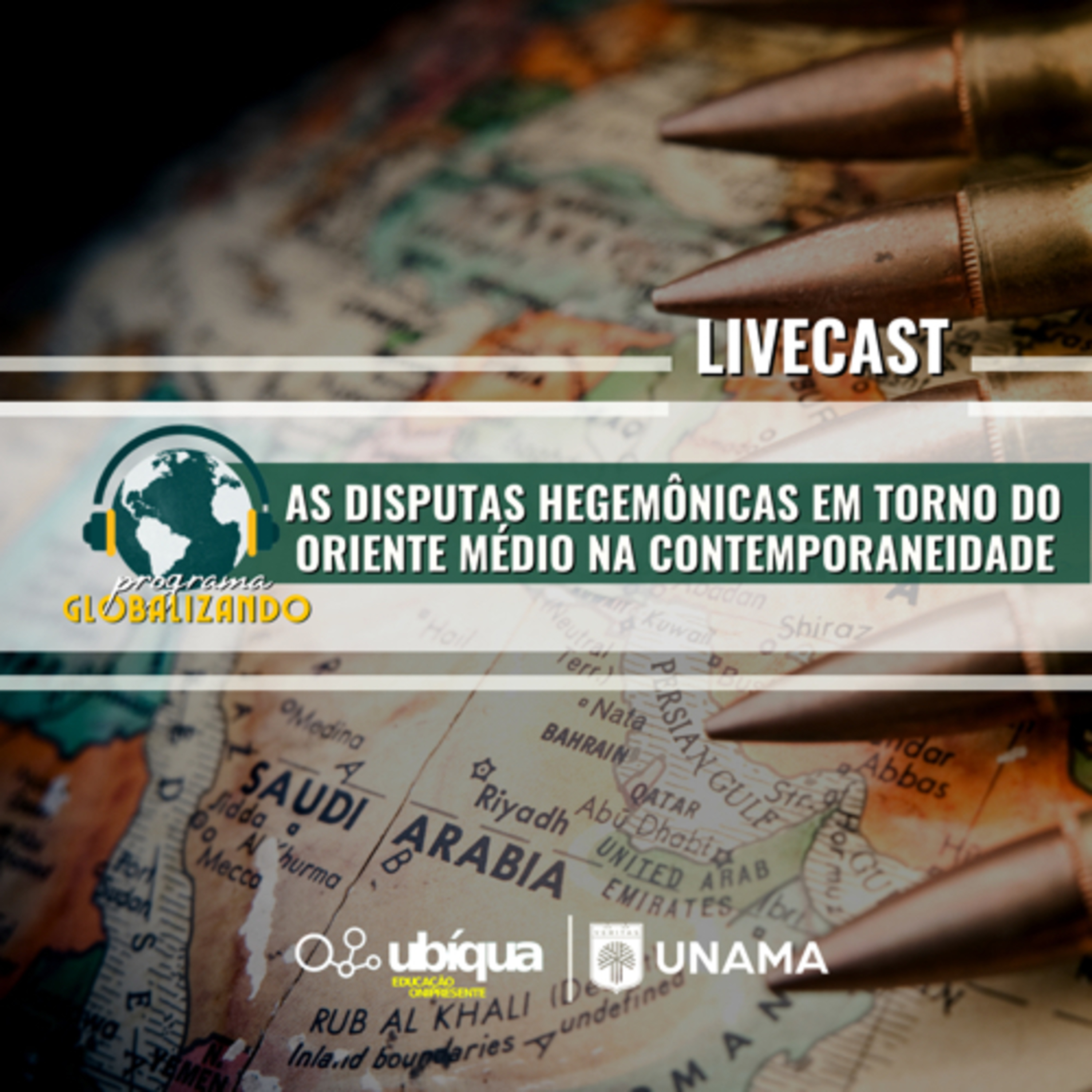 LIVECAST - "As disputas hegemônicas em torno do Oriente Médio na contemporaneidade" episode artwork
