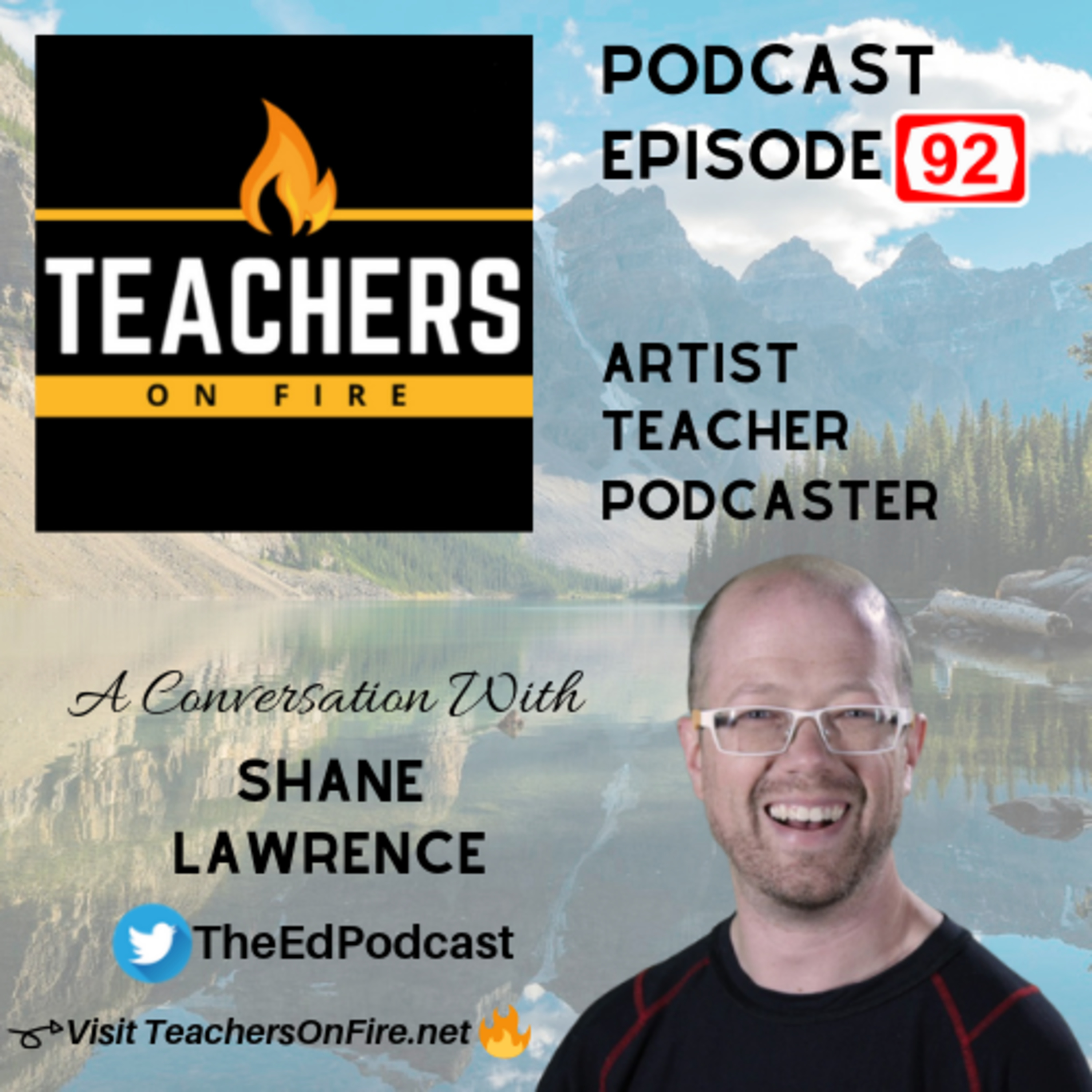 92 - Shane Lawrence: Artist, Teacher, and Podcaster episode artwork