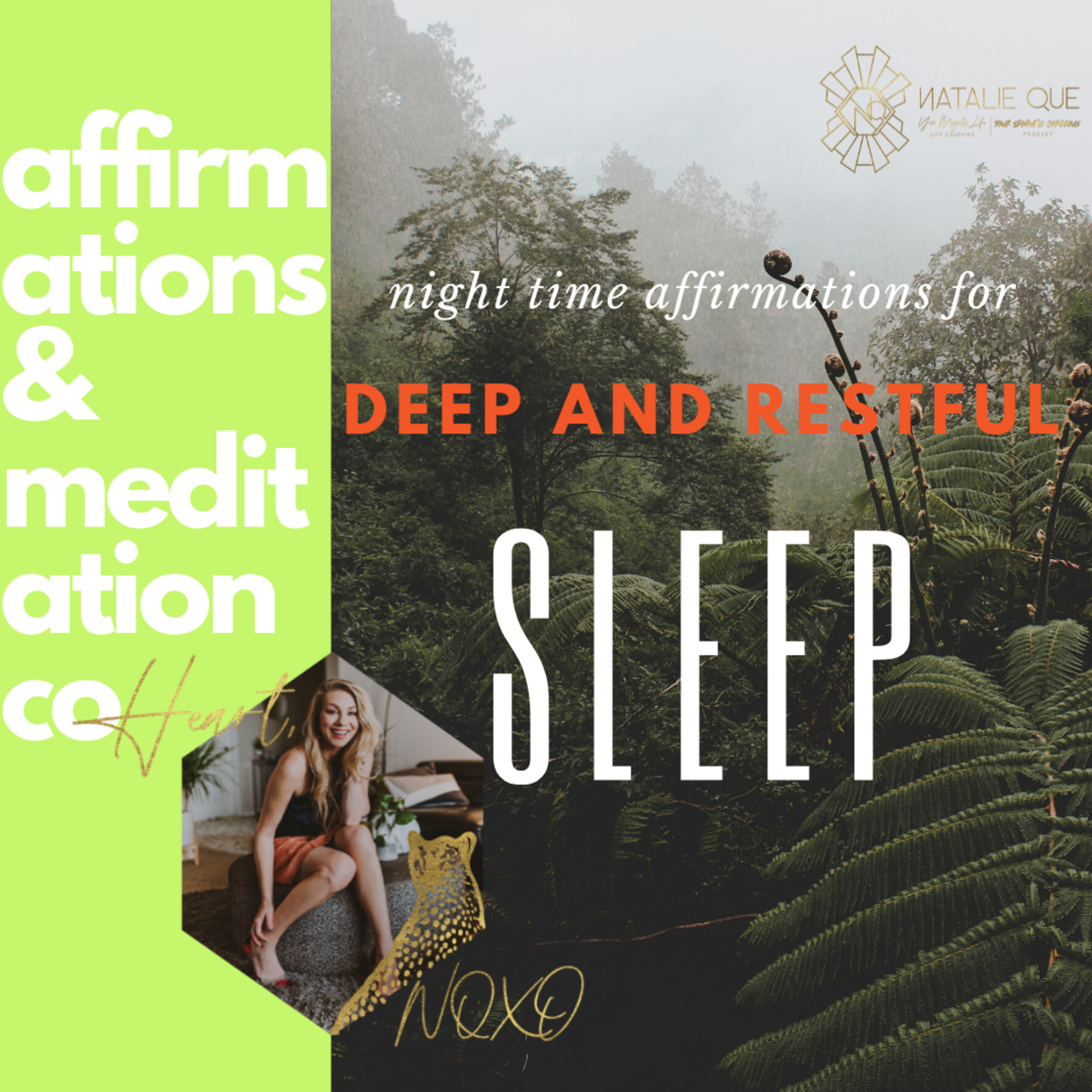 Deep and Restful Sleep Nighttime Affirmations for Blissful Rest and Dream-filled Slumber Guided Mediation