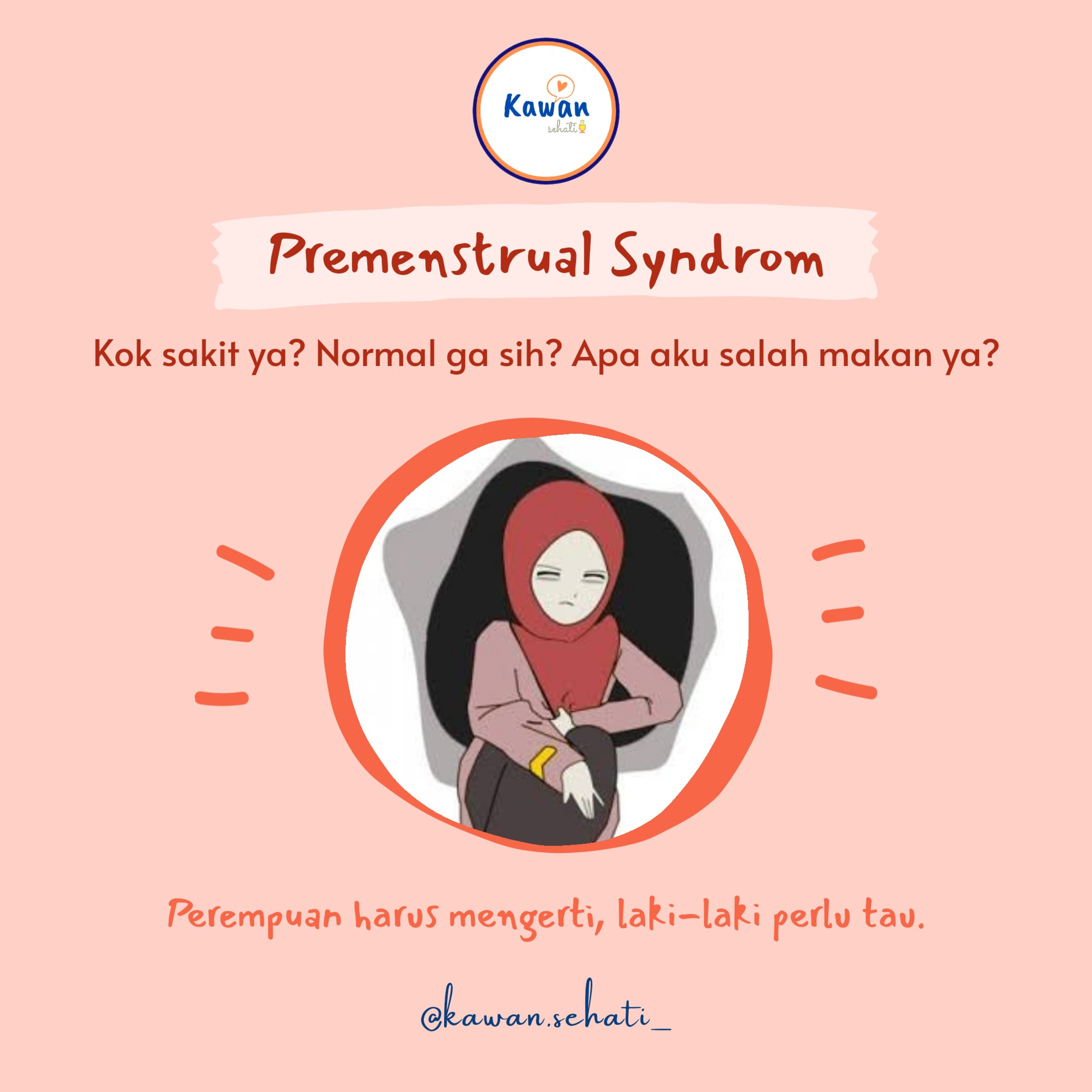 PMS terjadi karena salah makan?