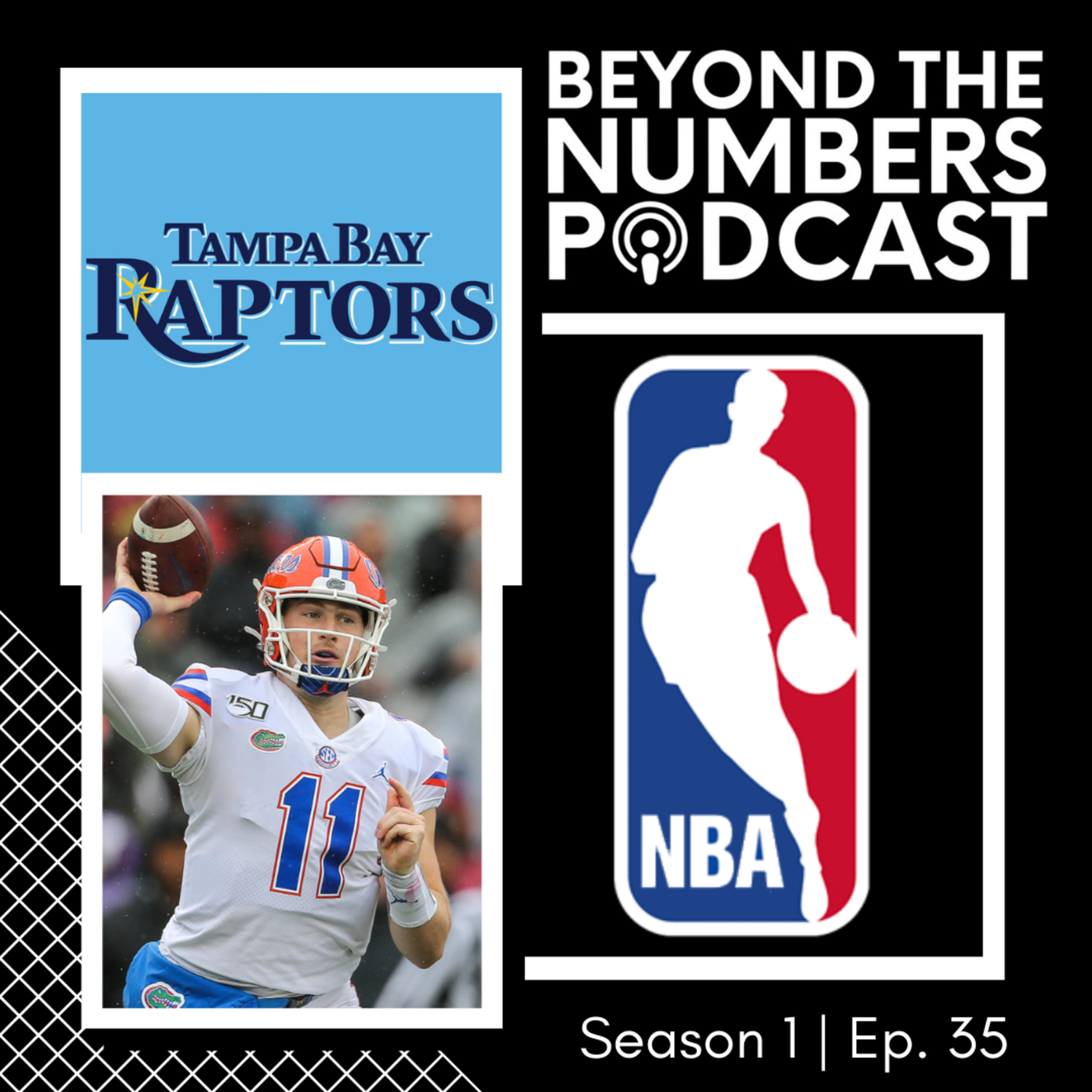 BTN35 🏀📃🎓🏈 Beyond The Numbers of the 2020 NBA Draft | Weird & Wacky History of the NBA Draft | NFL Nuggets - Beyond The Numbers of NFL Week 10 | Tampa Bay Raptors | Kyle Trask 4 Heisman