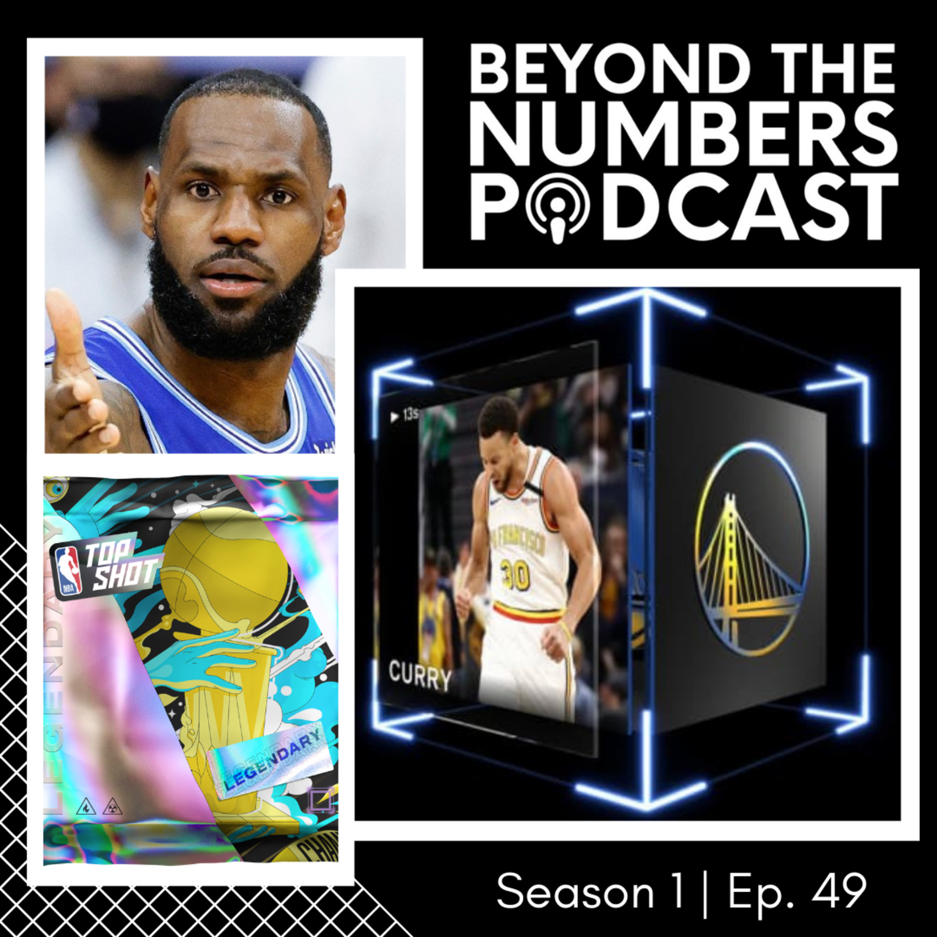 BTN49 🏀⛹🏽🌉⭐️ A Spotify Original: Beyond The Numbers of NBA Top Shot Explained | Beyond The Numbers of The 2021 NBA All-Star Game Dispute: Adam Silver vs. Lebron James