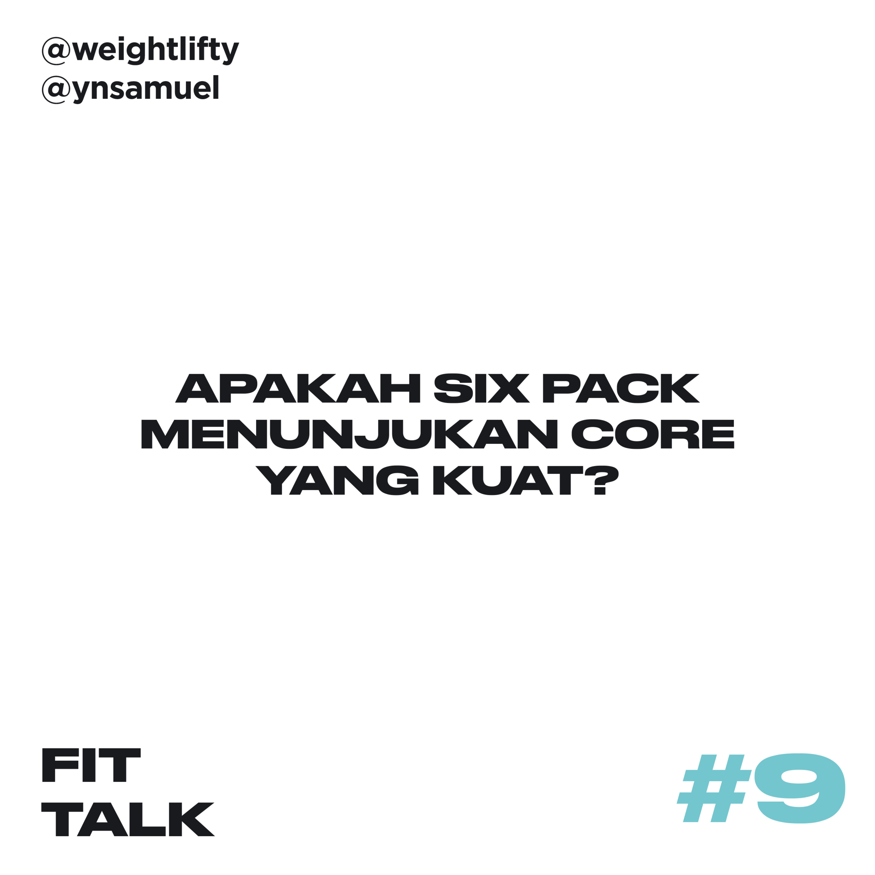 FIT TALK