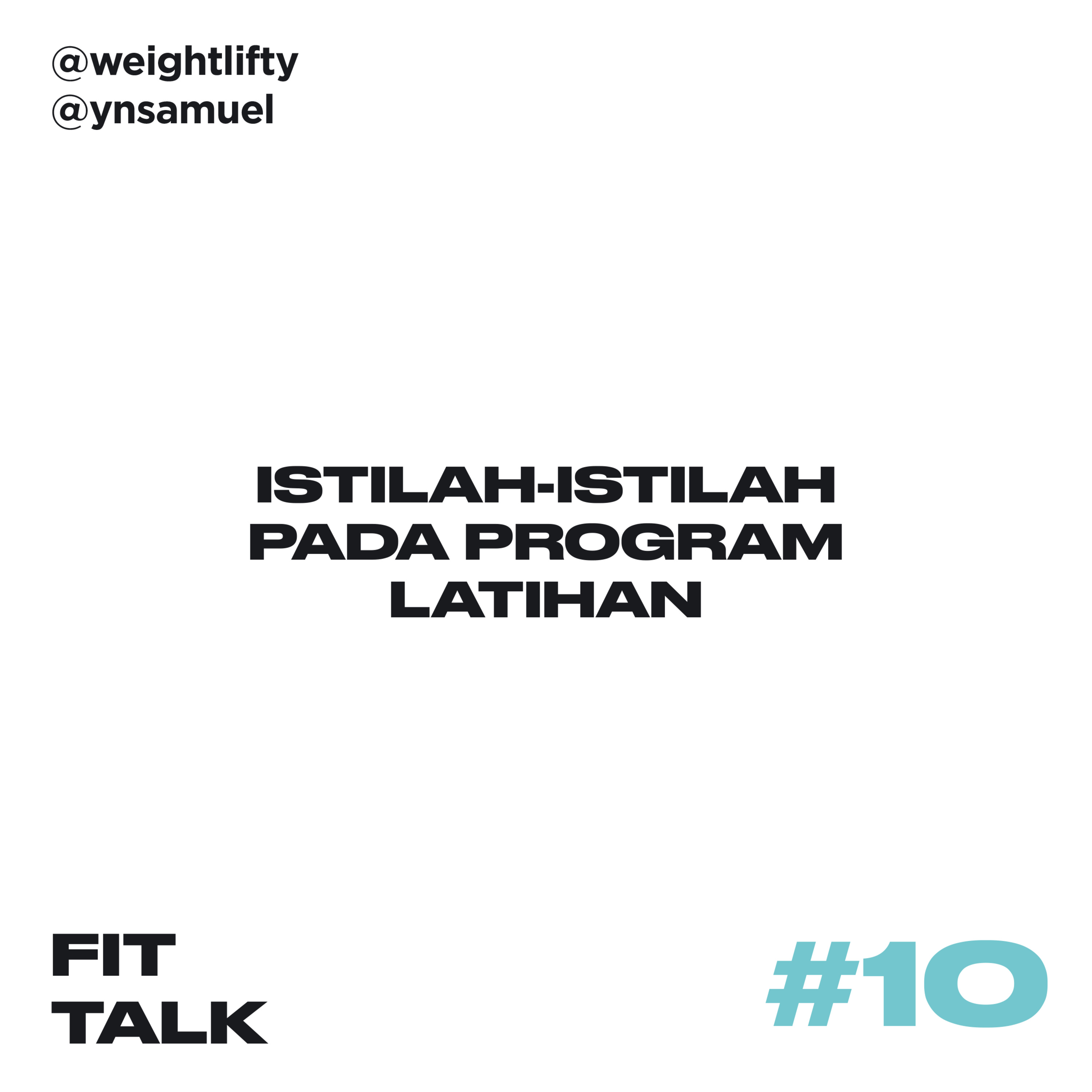FIT TALK