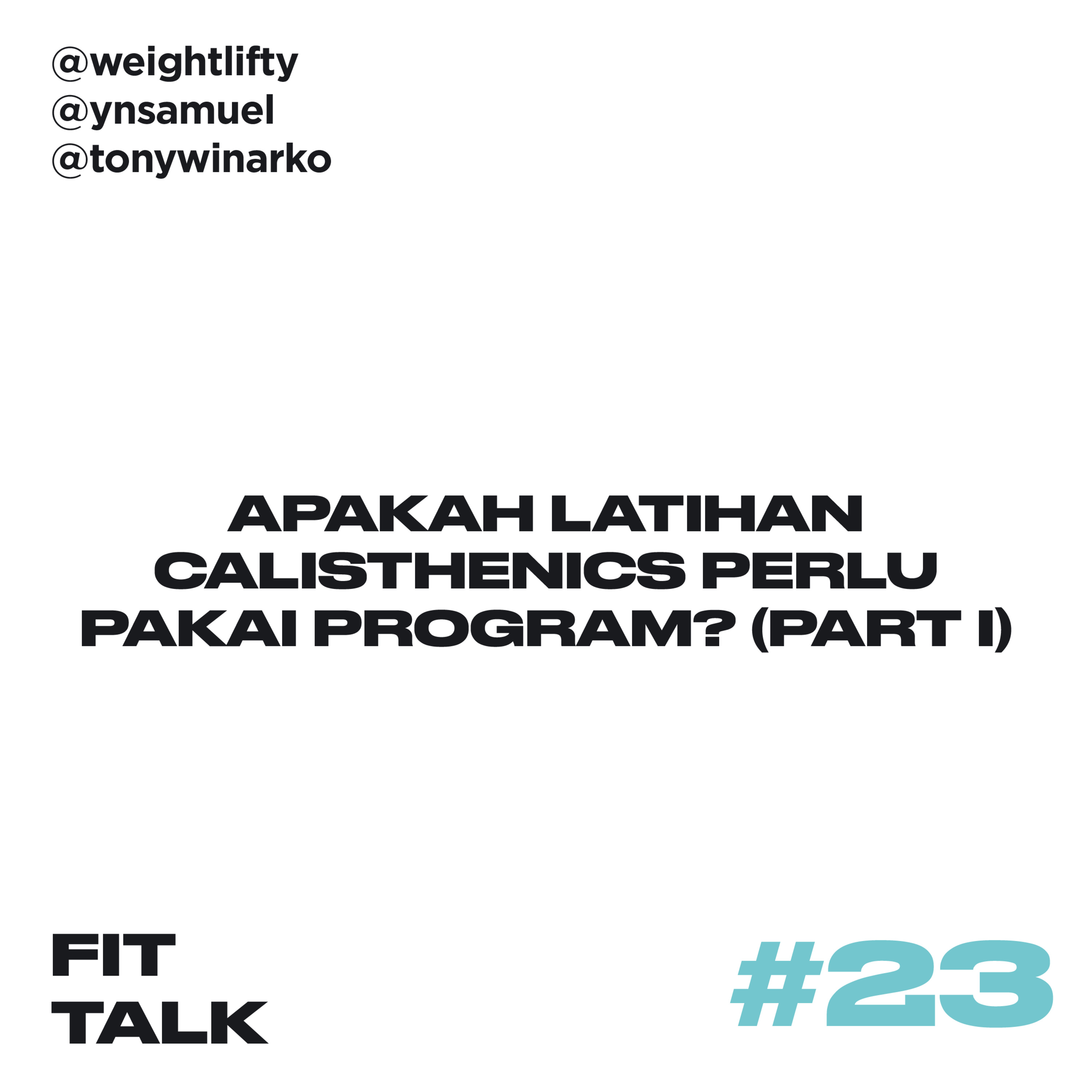 FIT TALK