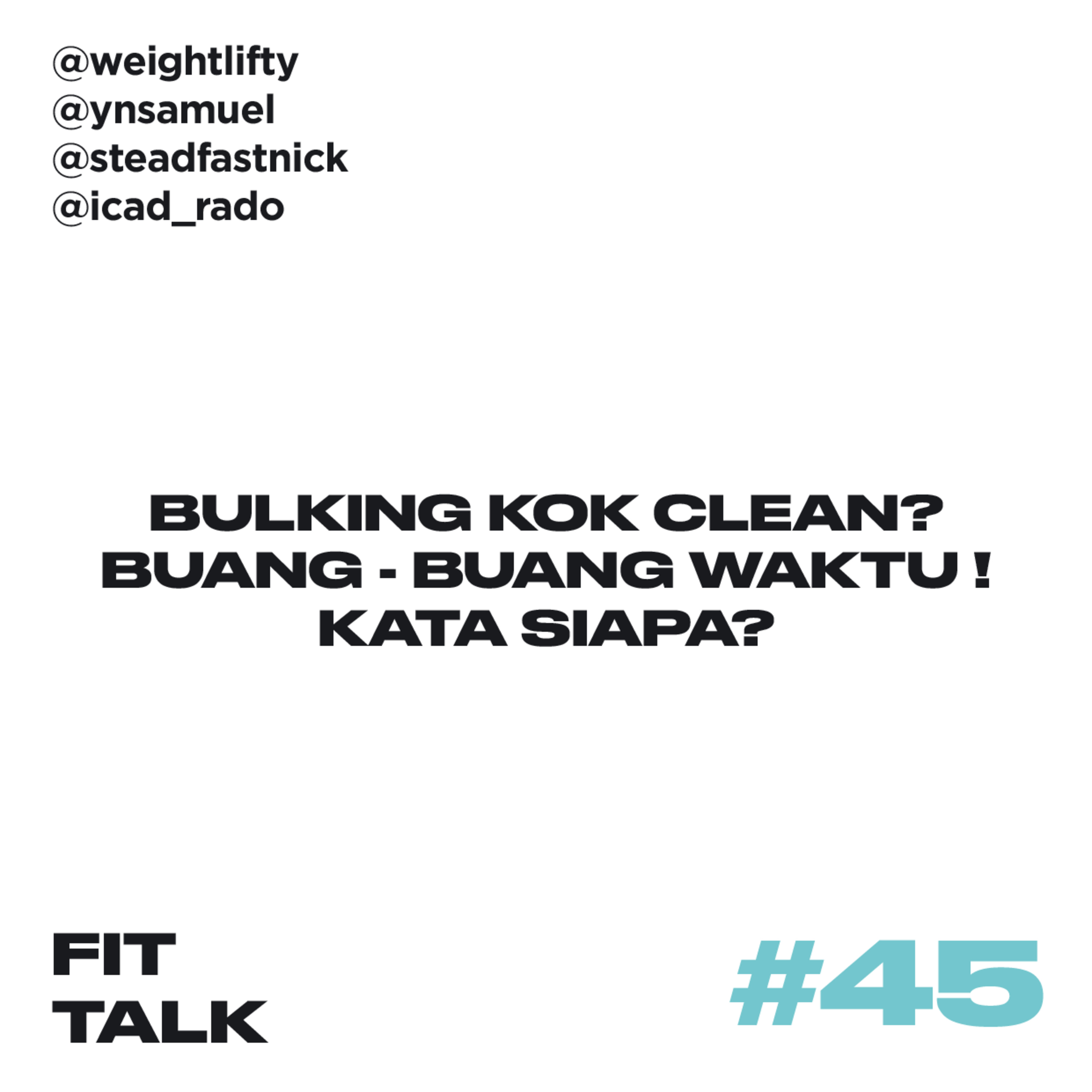 FIT TALK