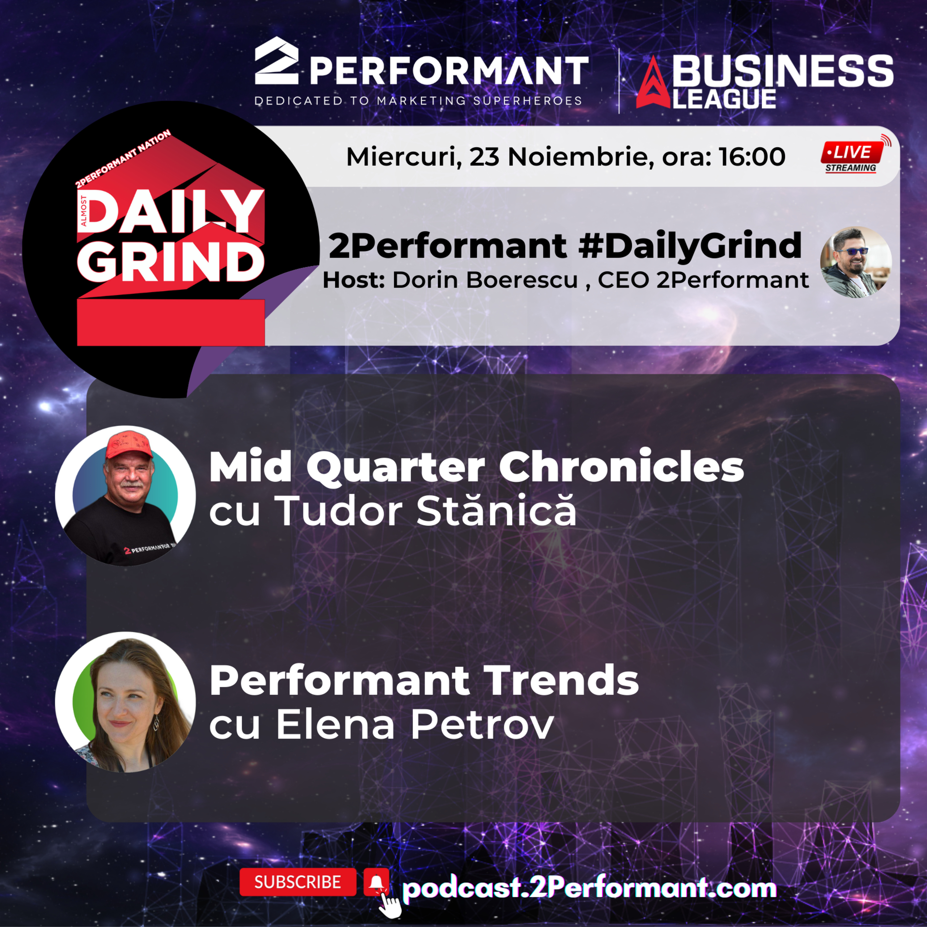 #DailyGrind by 2Performant.com. Decentralized Marketing Stories.