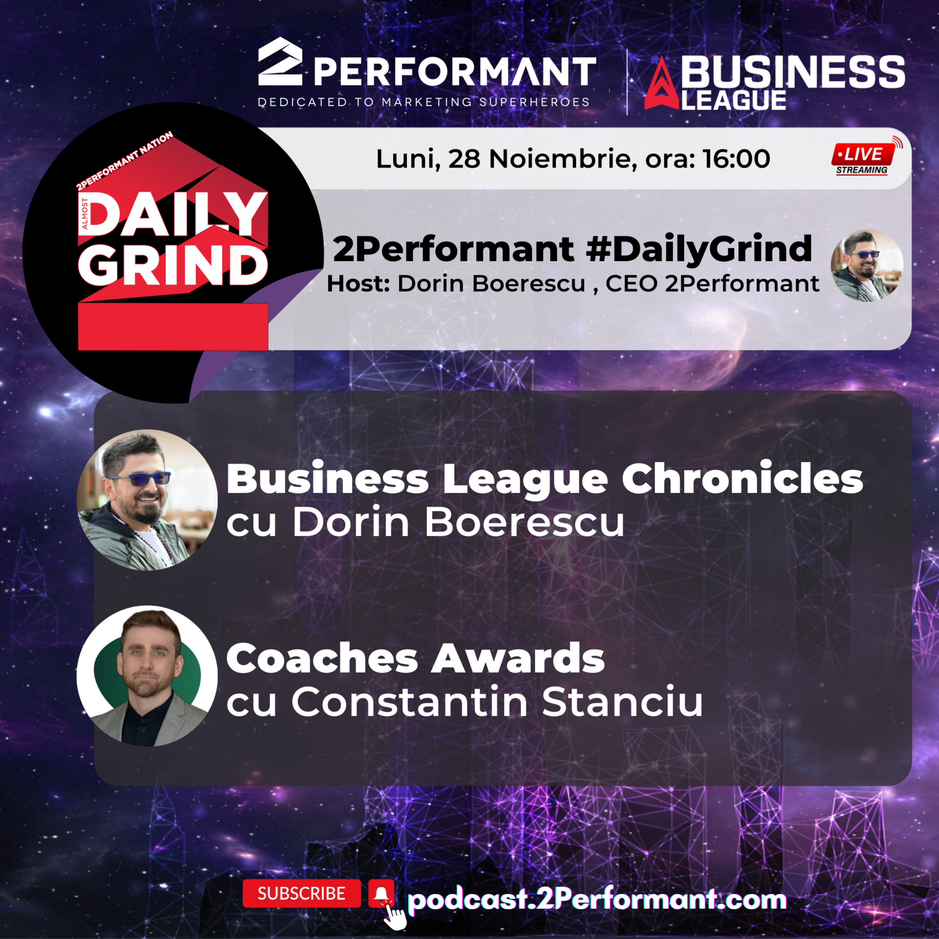 #DailyGrind by 2Performant.com. Decentralized Marketing Stories.