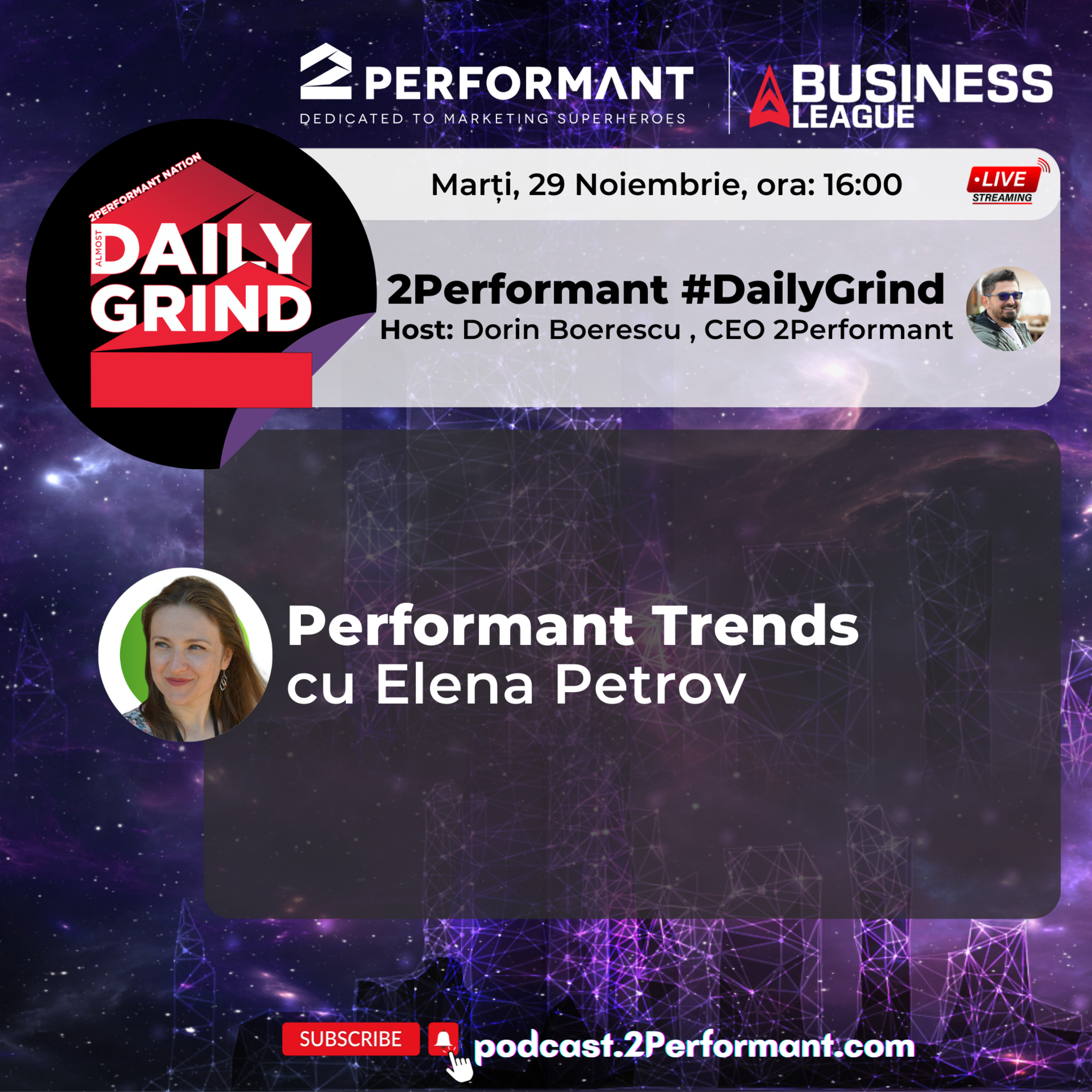 #DailyGrind by 2Performant.com. Decentralized Marketing Stories.